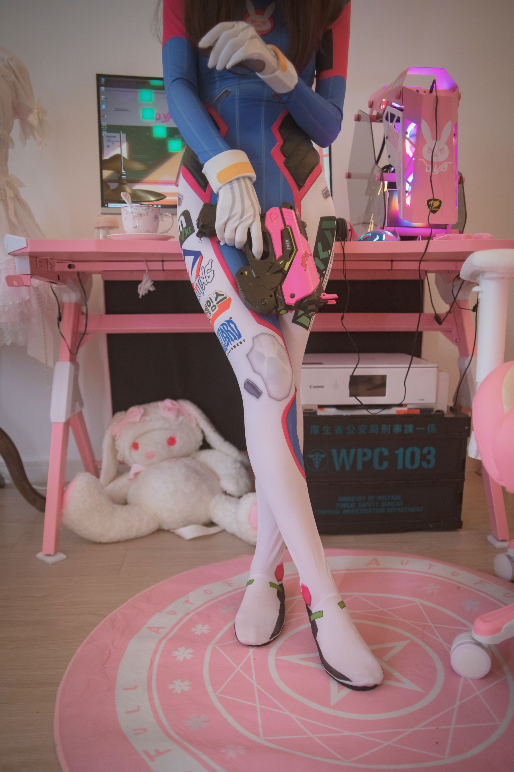 [福利COS] 福利姬木花琳琳是勇者 - オーバーウォッチD.VA