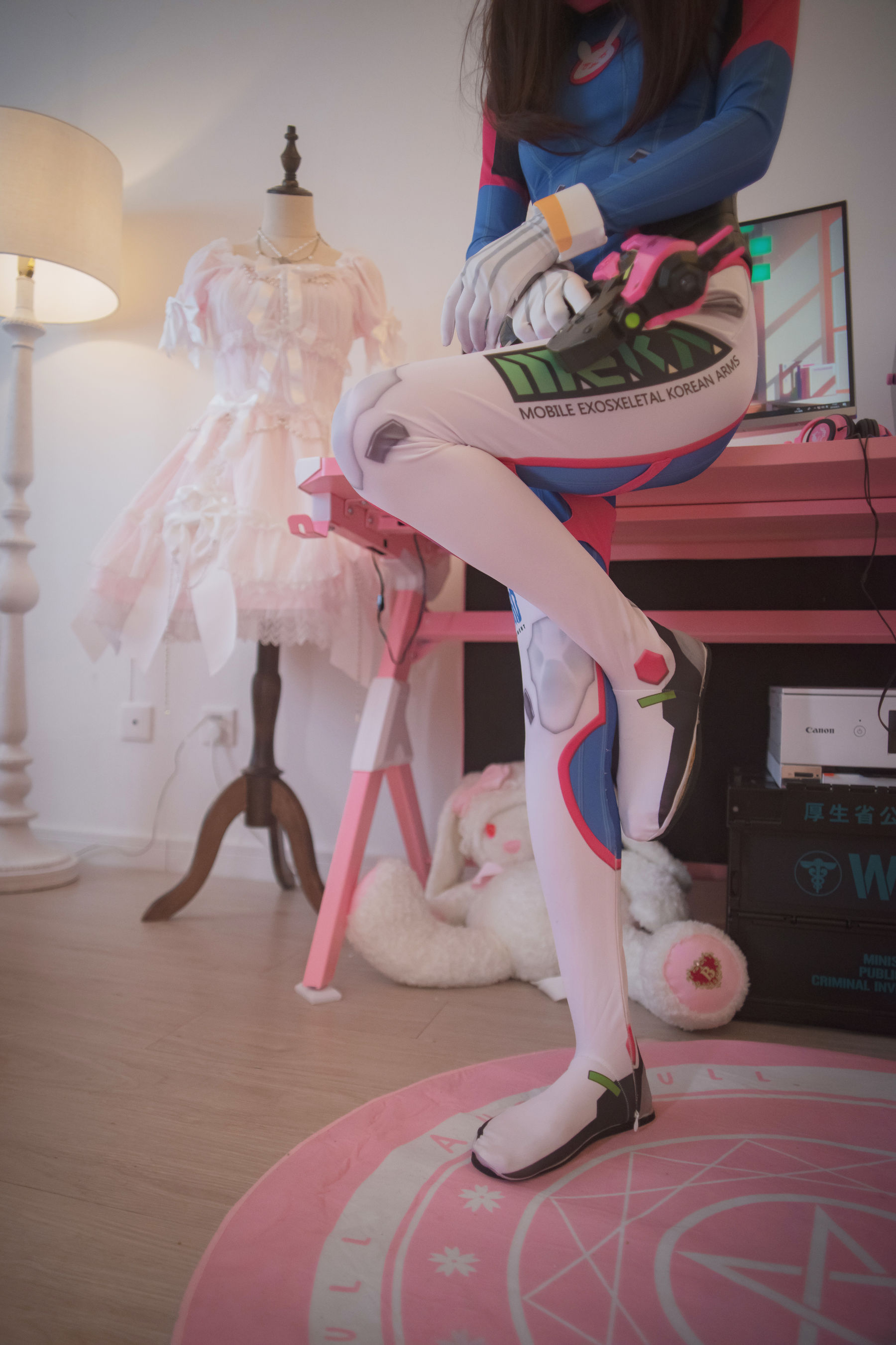 [福利COS] 福利姬木花琳琳是勇者 - オーバーウォッチD.VA