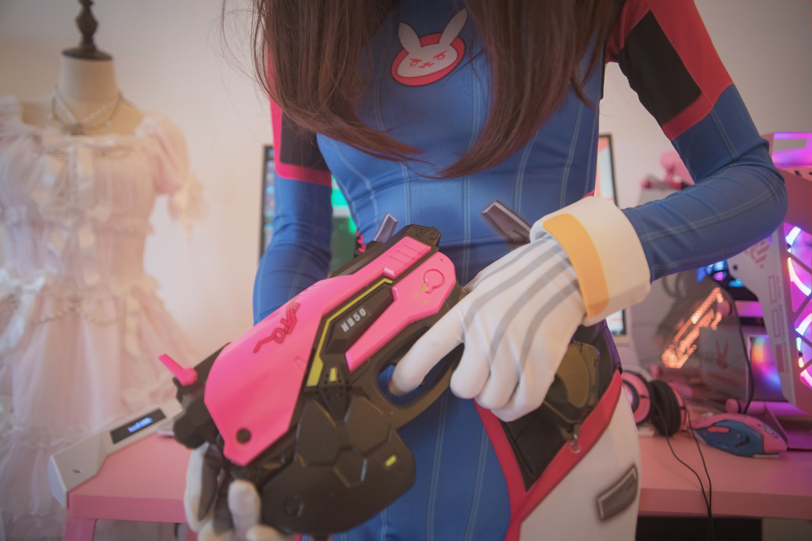 [福利COS] 福利姬木花琳琳是勇者 - オーバーウォッチD.VA