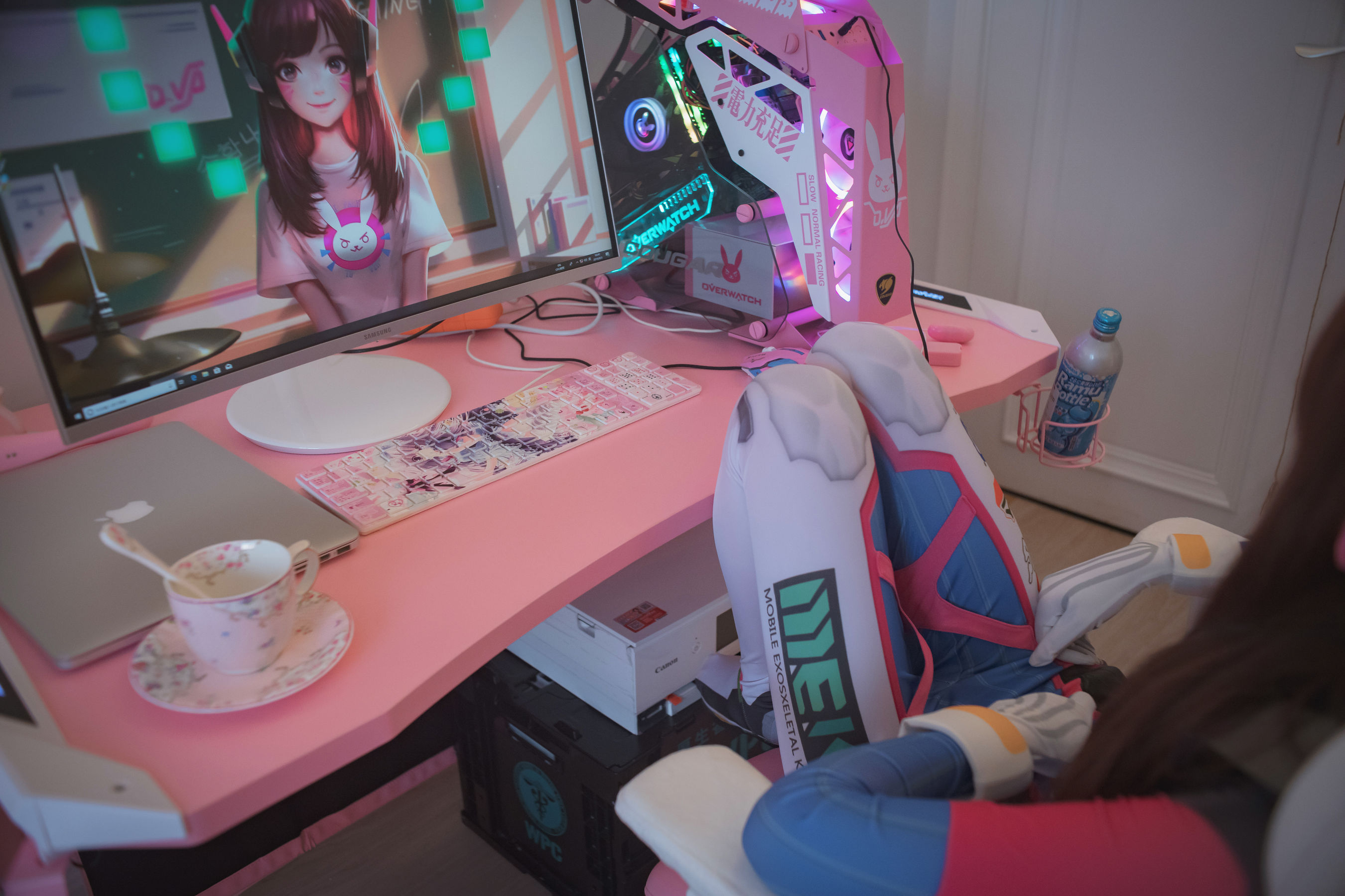 [福利COS] 福利姬木花琳琳是勇者 - オーバーウォッチD.VA