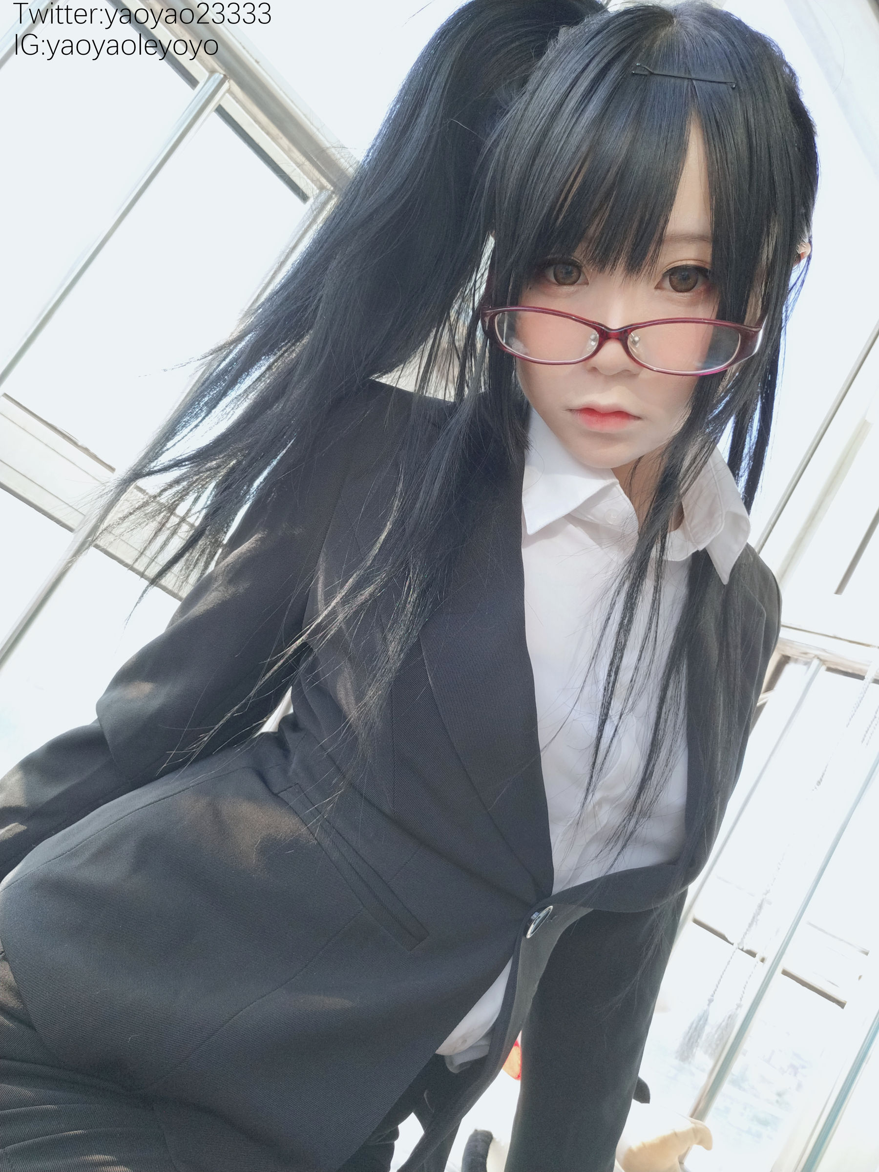 [福利COS] 萌妹子Coser摇摇乐yoyo - 补习老师