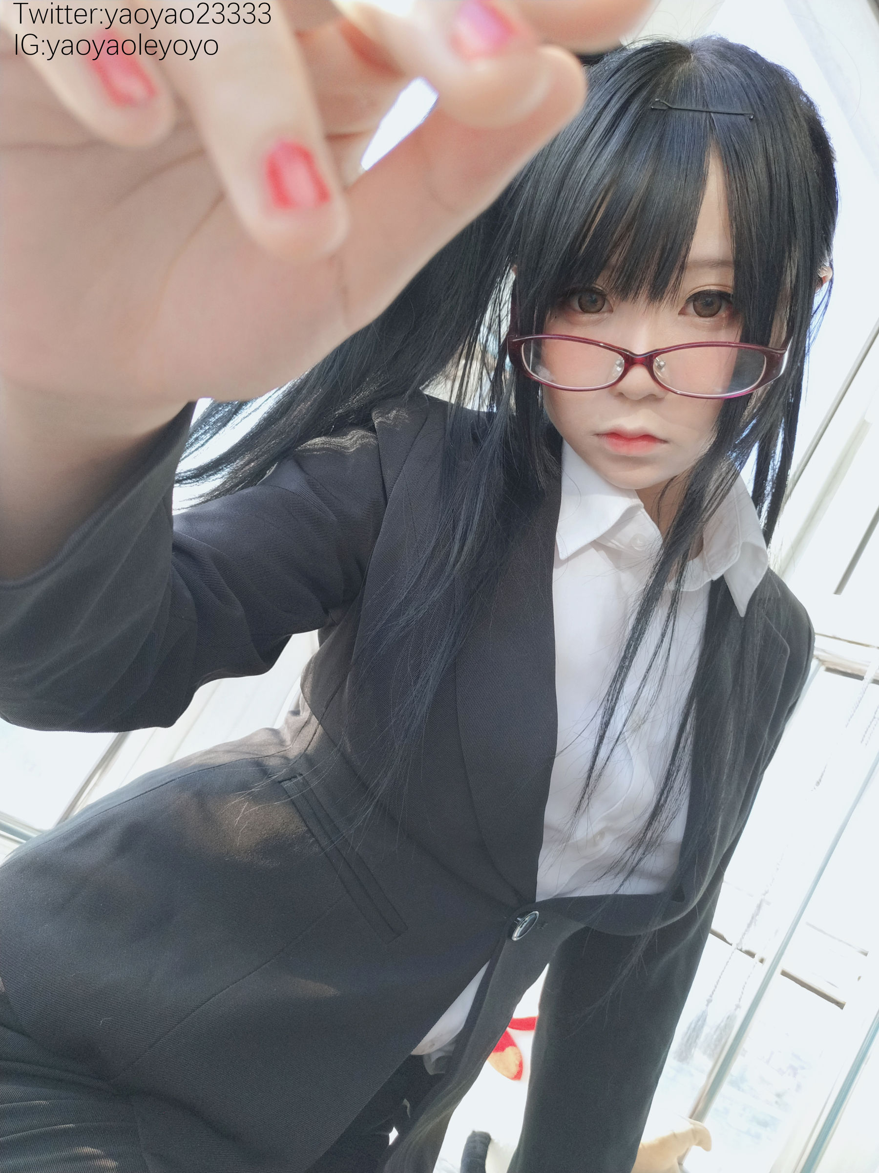 [福利COS] 萌妹子Coser摇摇乐yoyo - 补习老师