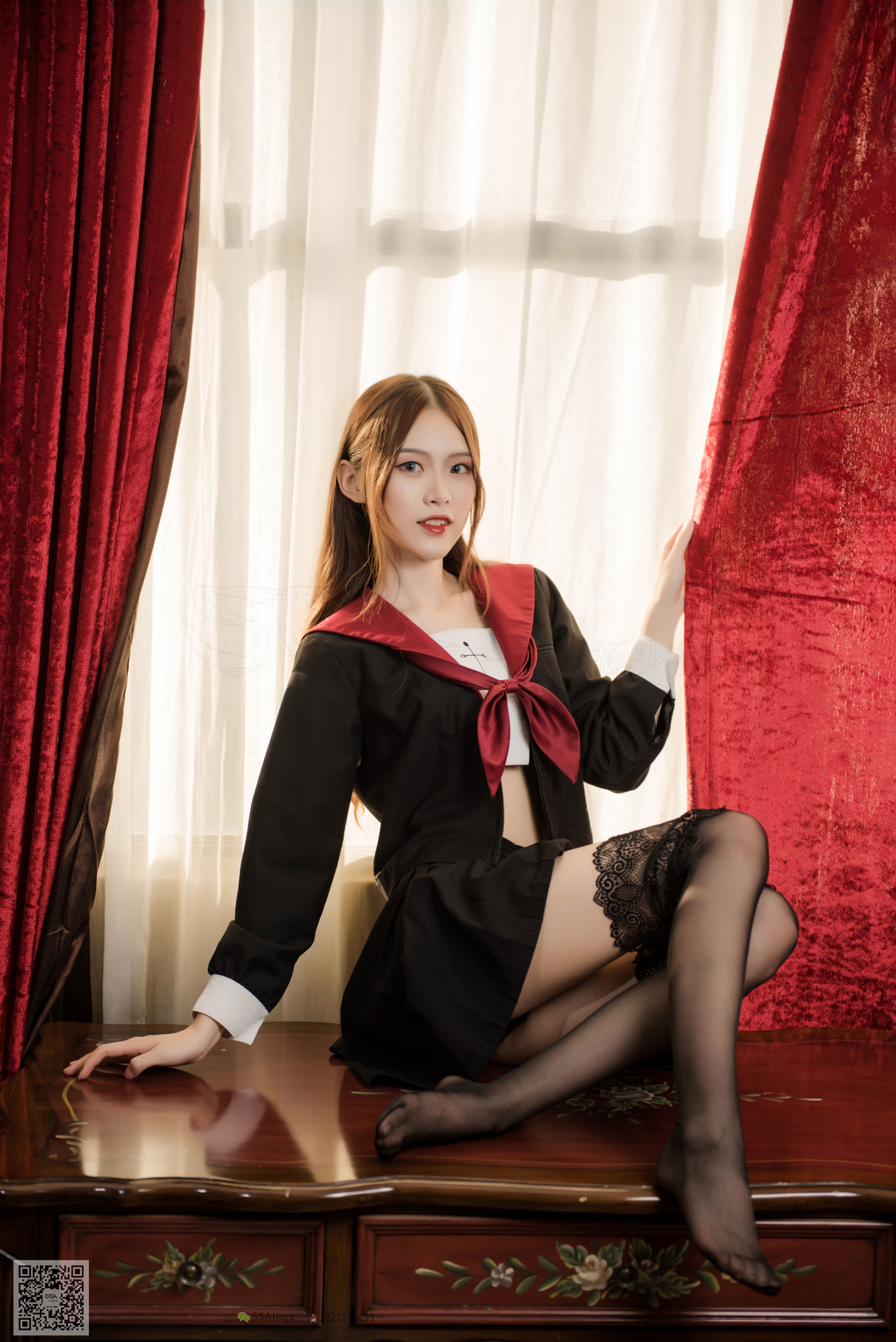 [SSA丝社]超清写真 No.011 小琪琪 暗黑系萝莉少女的烦恼
