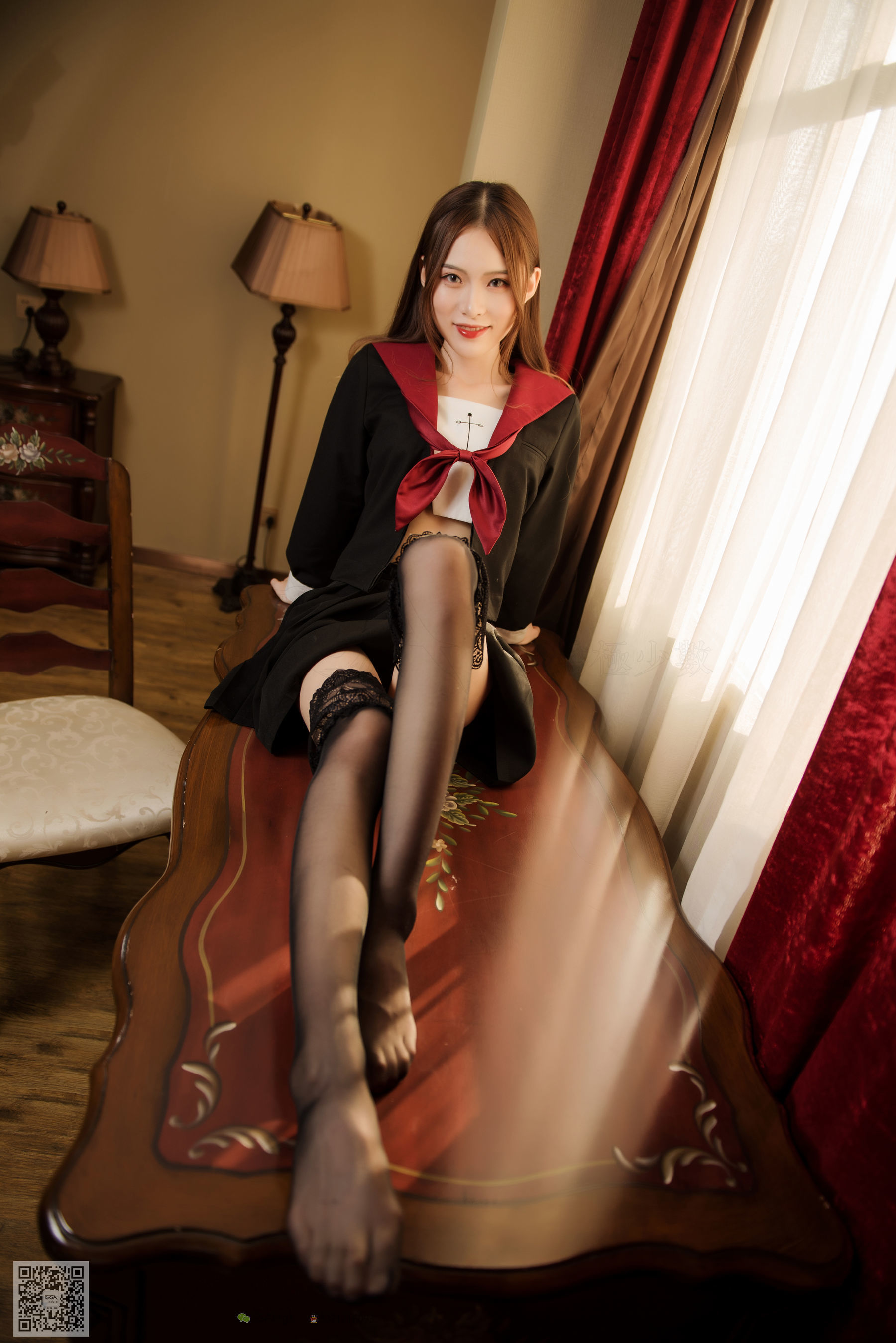 [SSA丝社]超清写真 No.011 小琪琪 暗黑系萝莉少女的烦恼