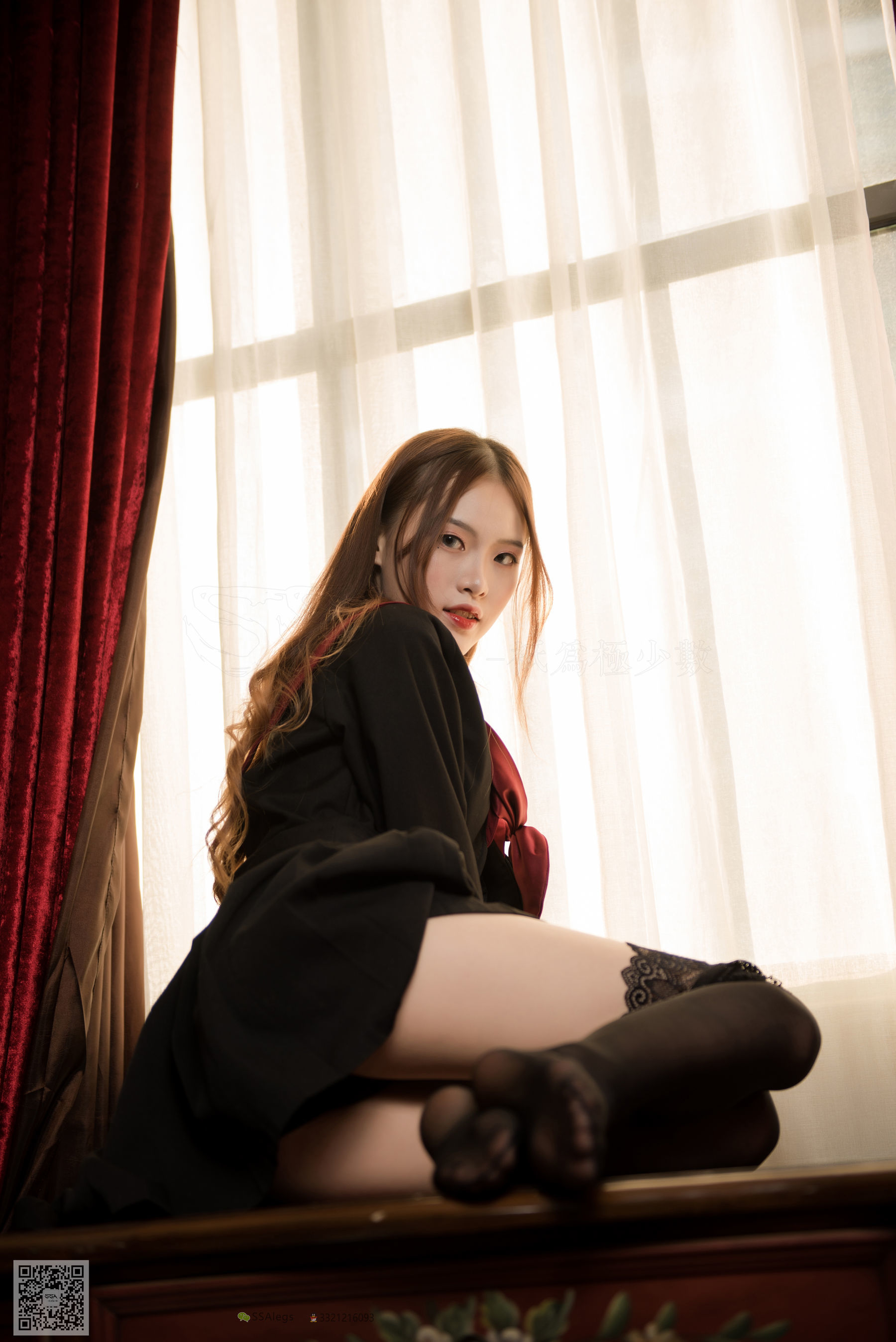 [SSA丝社]超清写真 No.011 小琪琪 暗黑系萝莉少女的烦恼