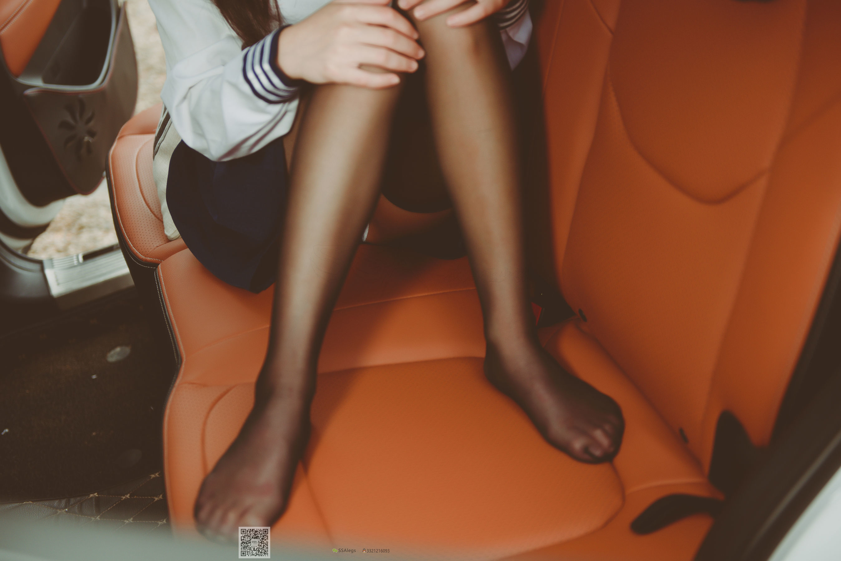 [SSA丝社]超清写真 No.017 佳佳 小丝妹开车