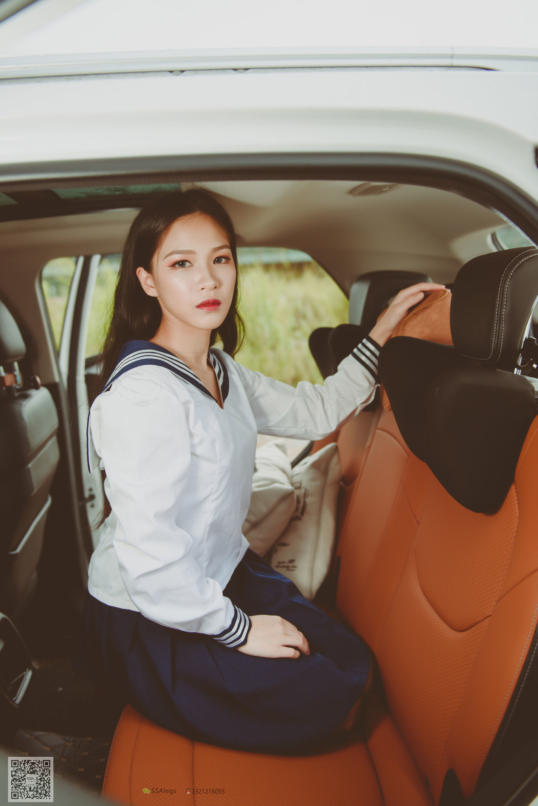 [SSA丝社]超清写真 No.017 佳佳 小丝妹开车