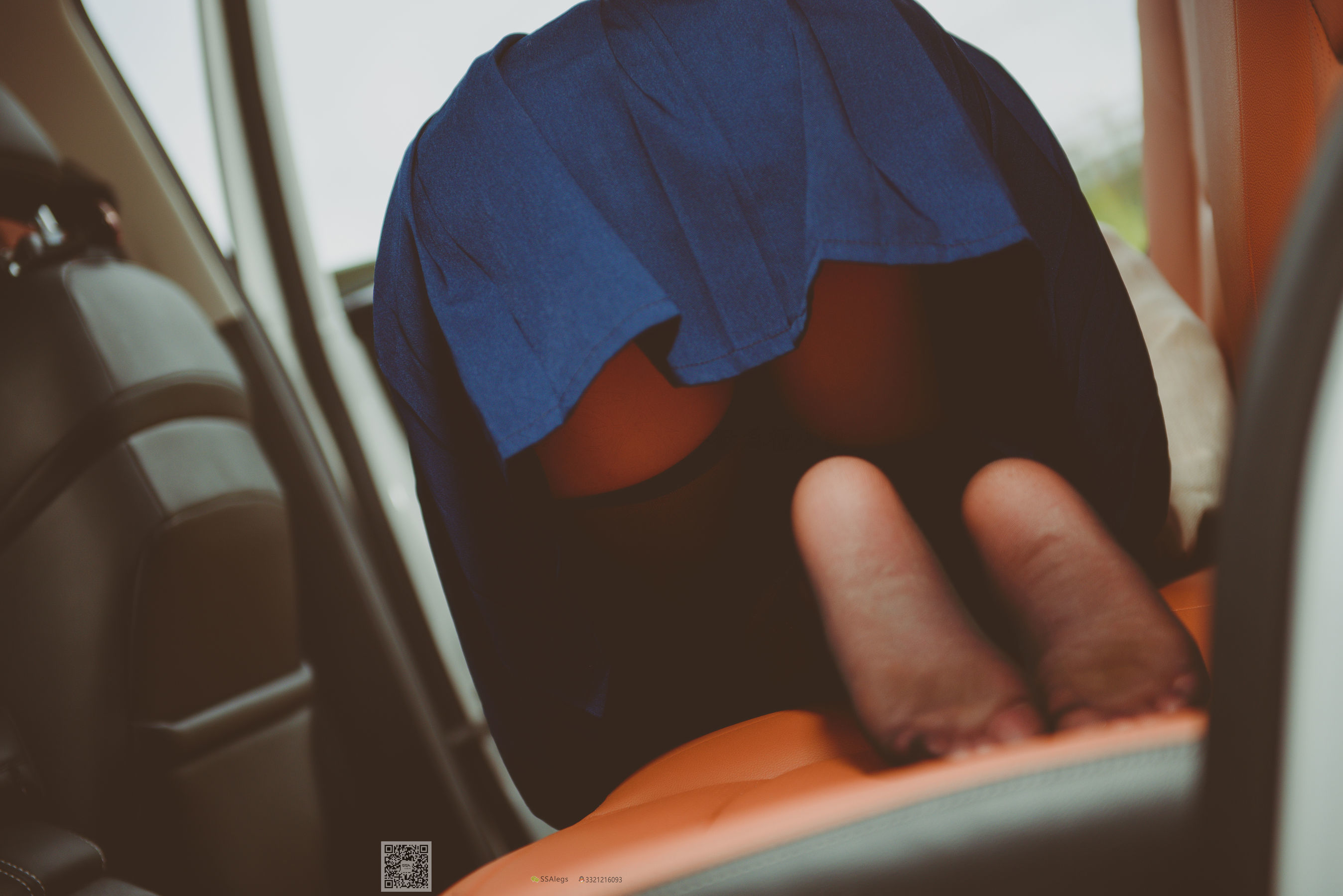 [SSA丝社]超清写真 No.017 佳佳 小丝妹开车
