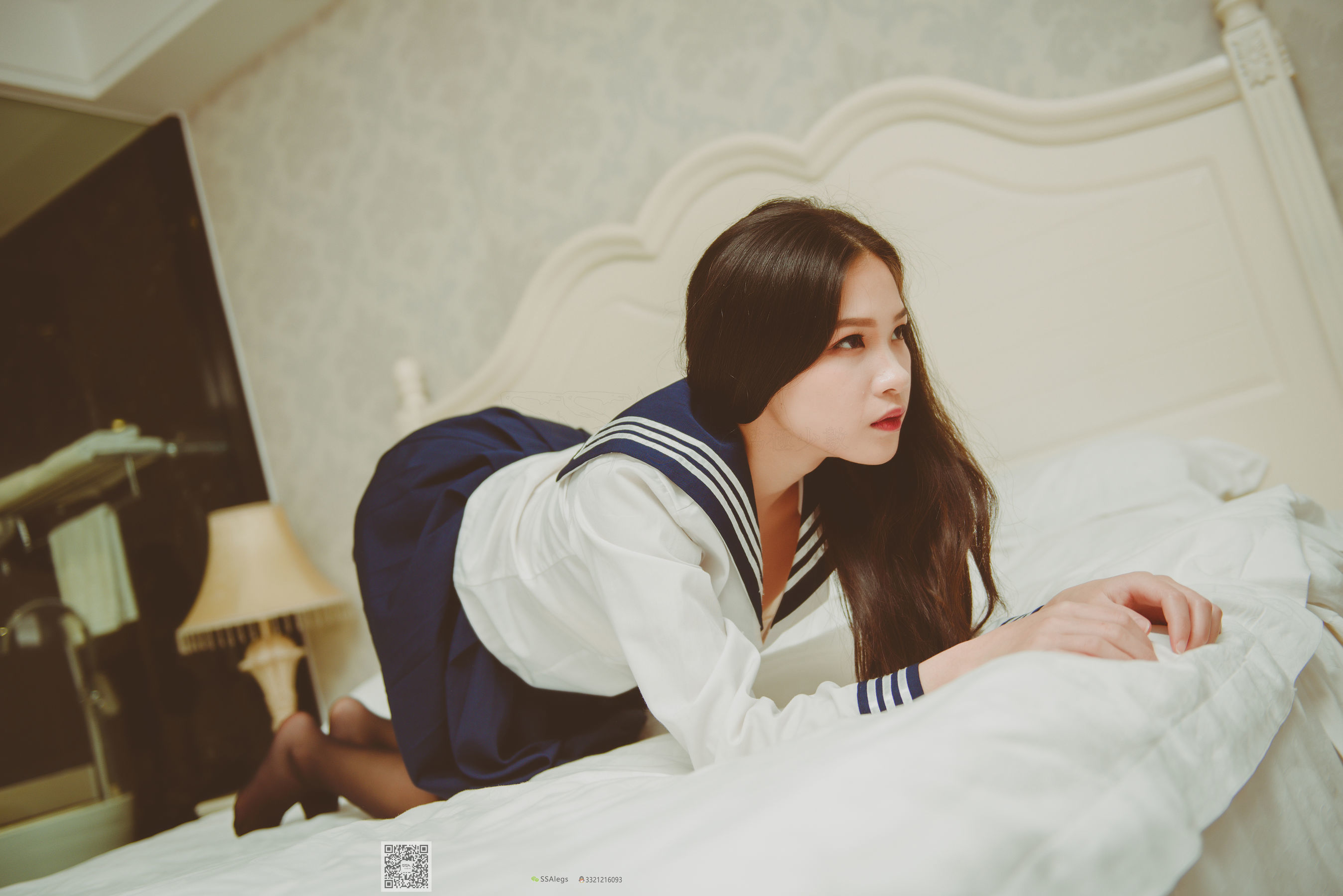 [SSA丝社]超清写真 No.018 佳佳 小师妹教你过期牛奶的正确用法