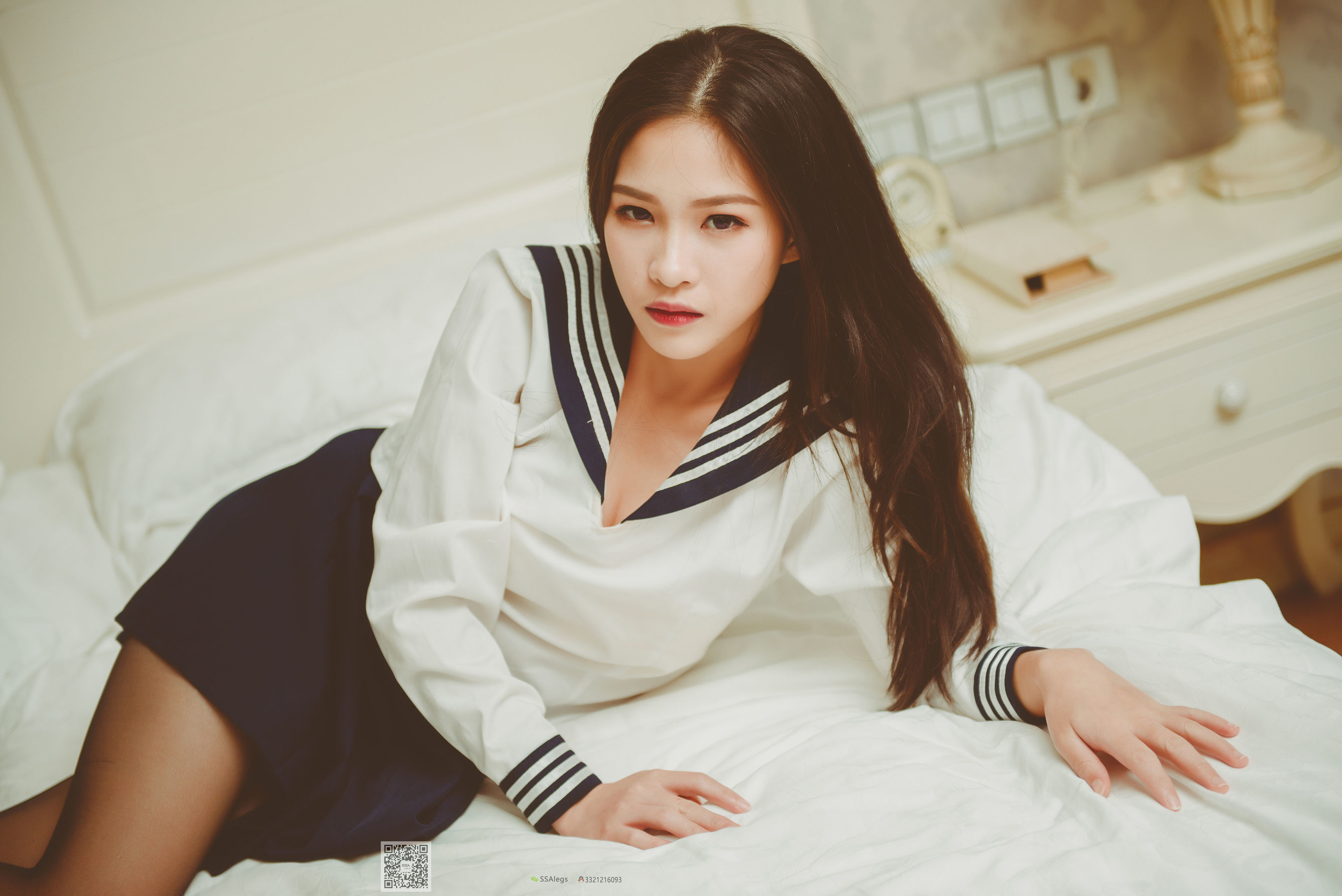 [SSA丝社]超清写真 No.018 佳佳 小师妹教你过期牛奶的正确用法