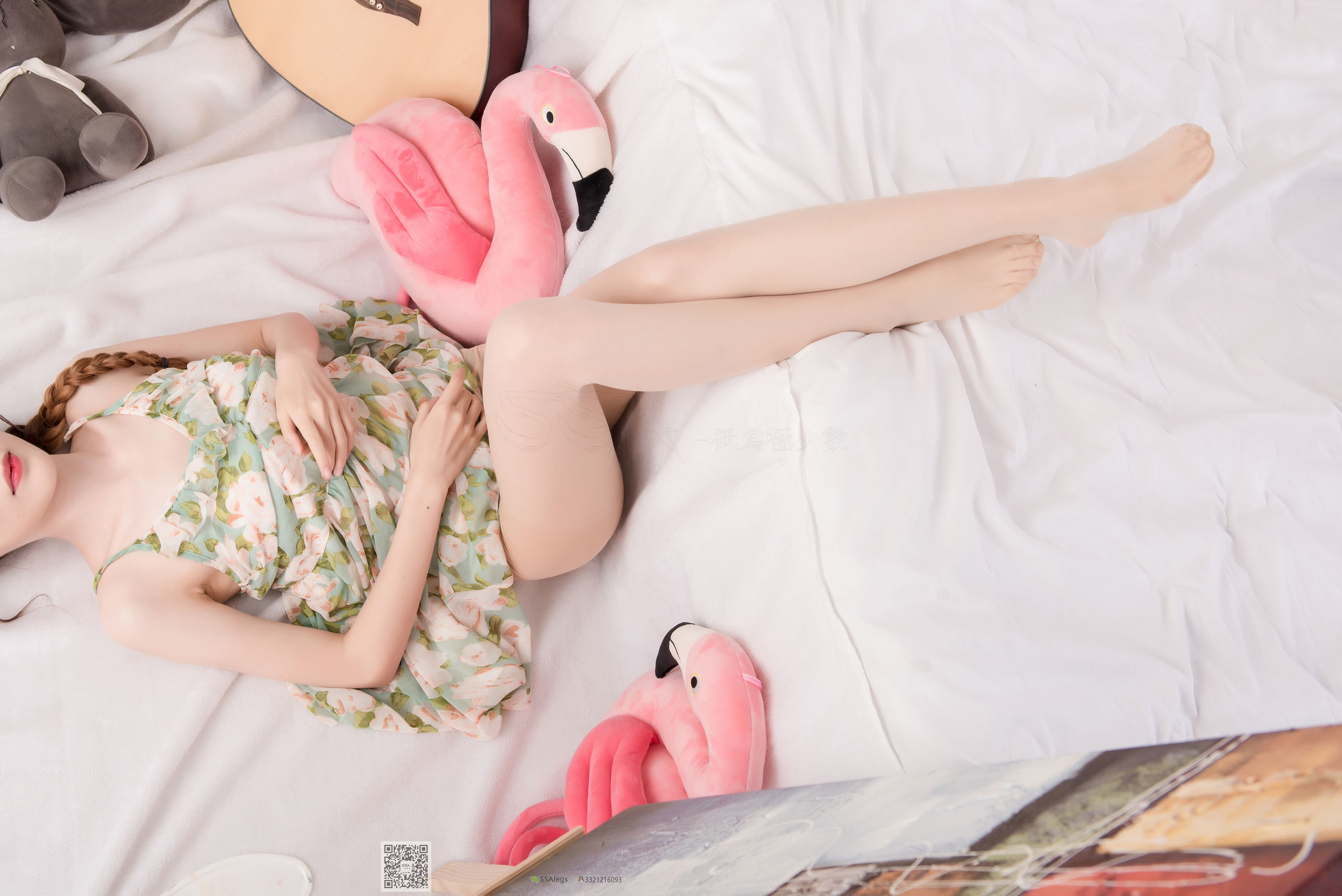 [SSA丝社]超清写真 No.022 琪琪 化身灵魂画师肉丝美足