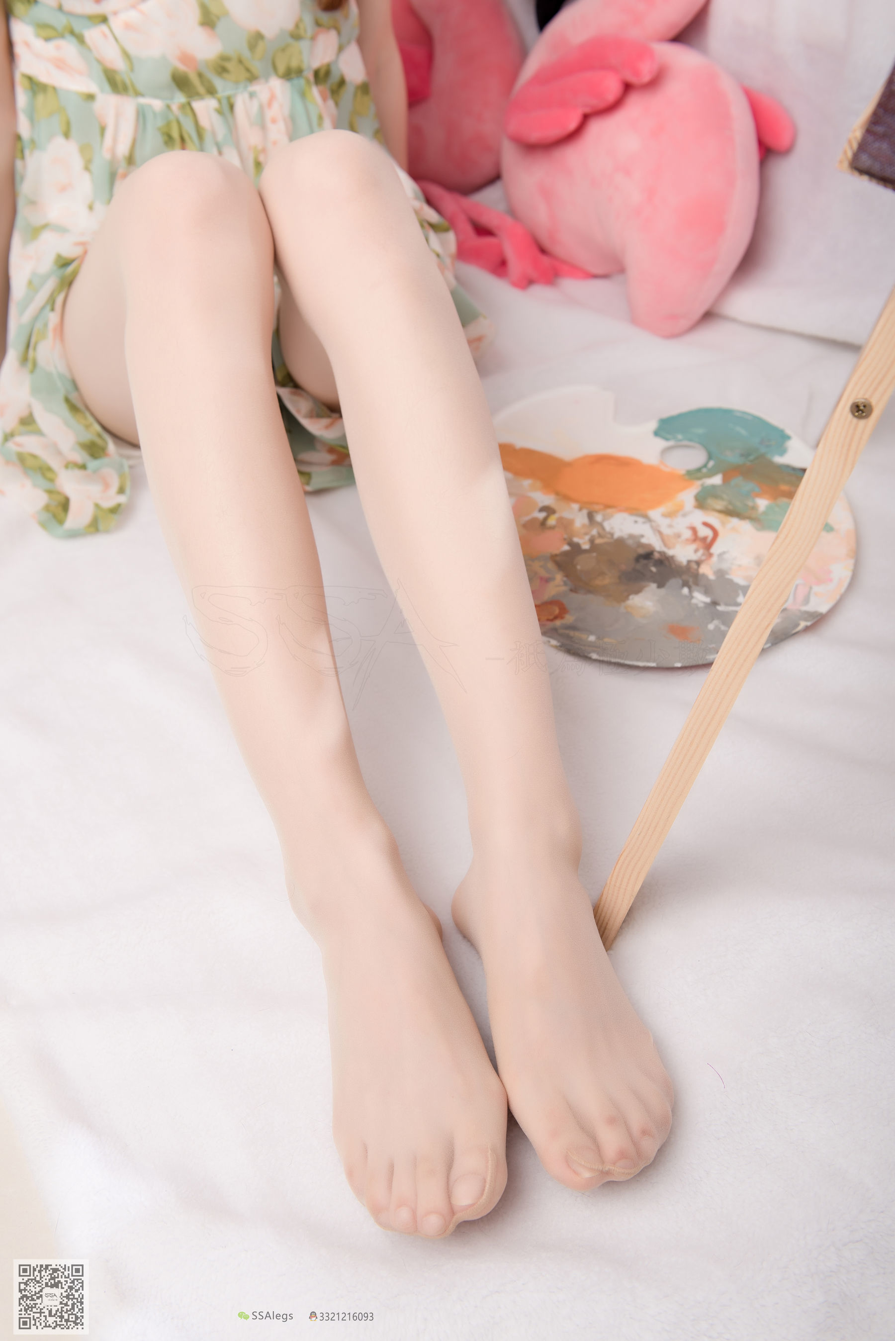 [SSA丝社]超清写真 No.022 琪琪 化身灵魂画师肉丝美足
