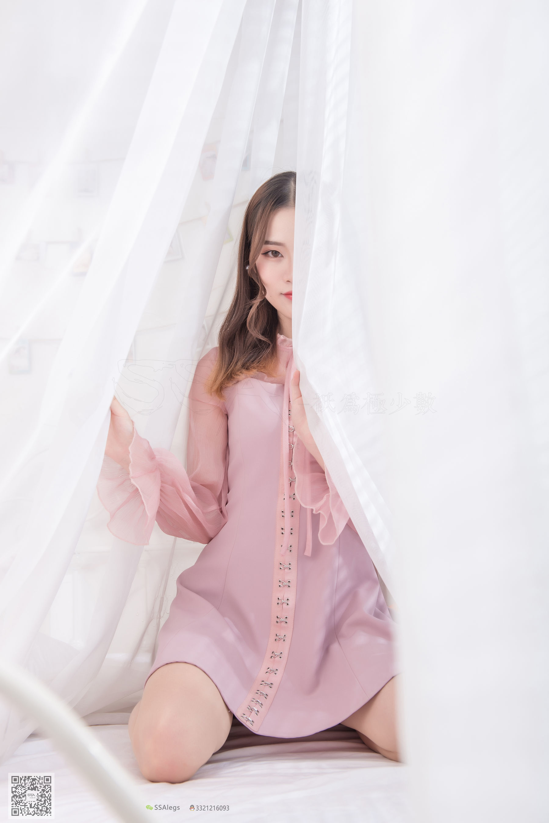 [SSA丝社]超清写真 No.027 小琪琪 肉色开档丝袜