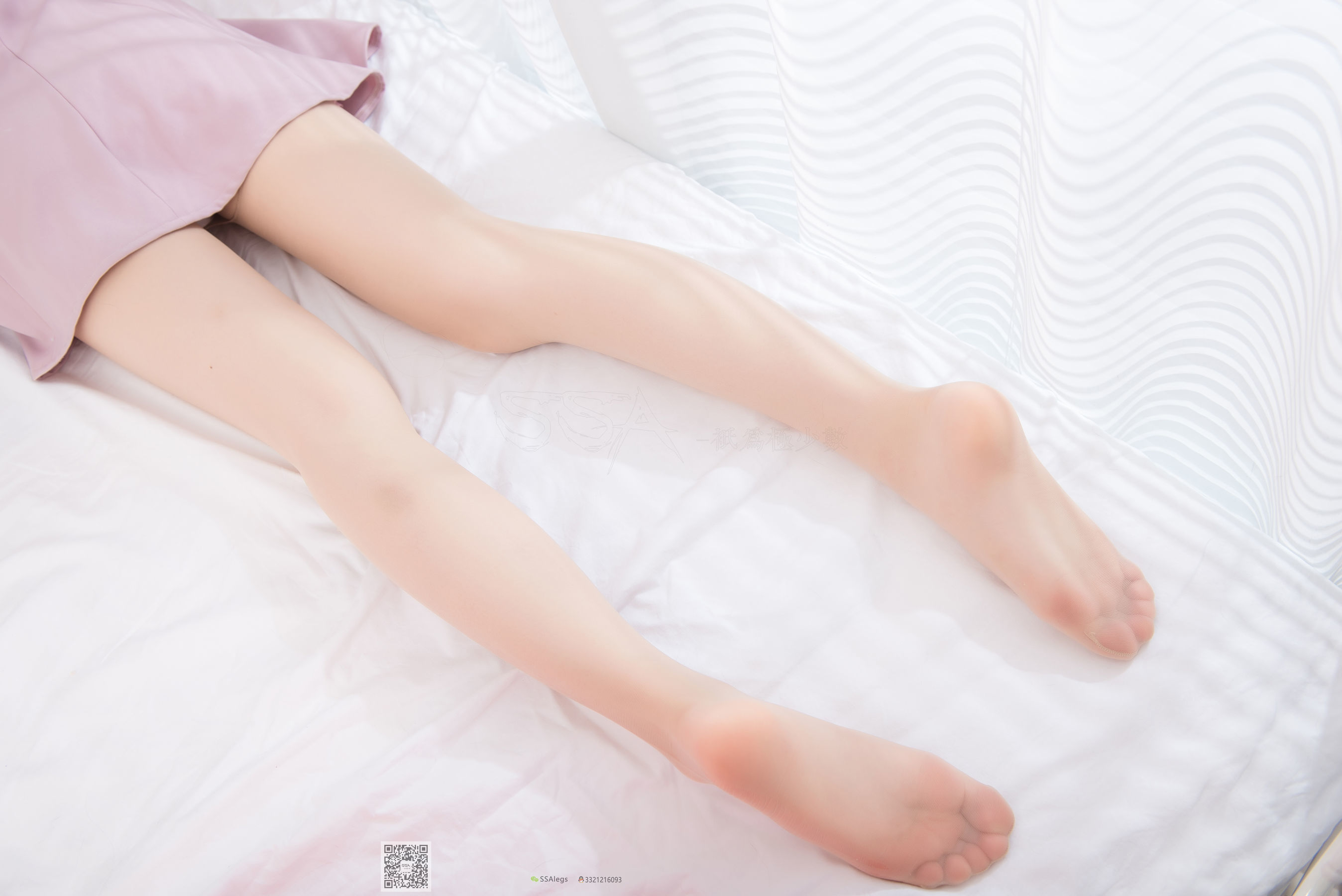 [SSA丝社]超清写真 No.027 小琪琪 肉色开档丝袜