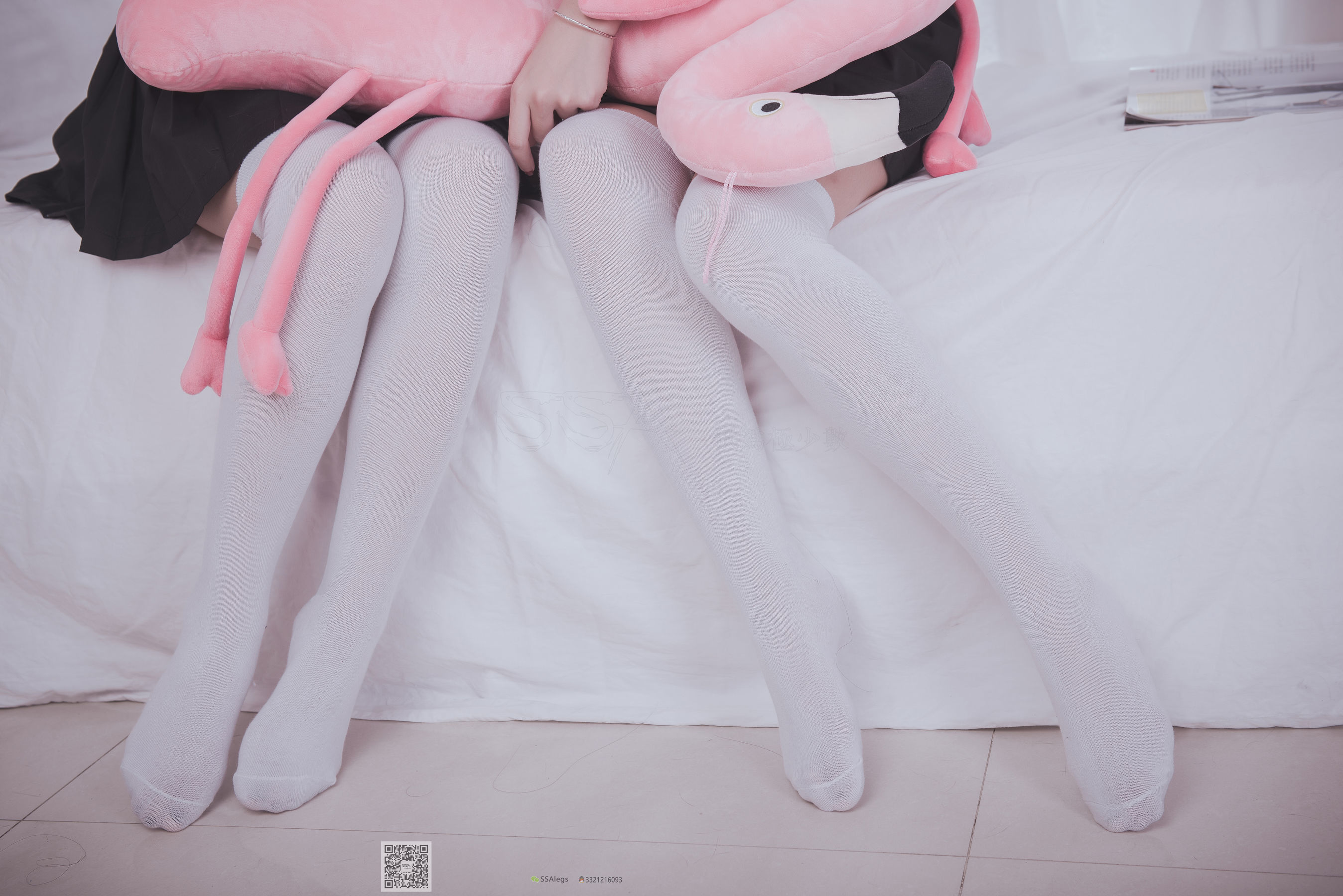 [SSA丝社]超清写真 No.028 青青姐妹 姐妹花的JK情