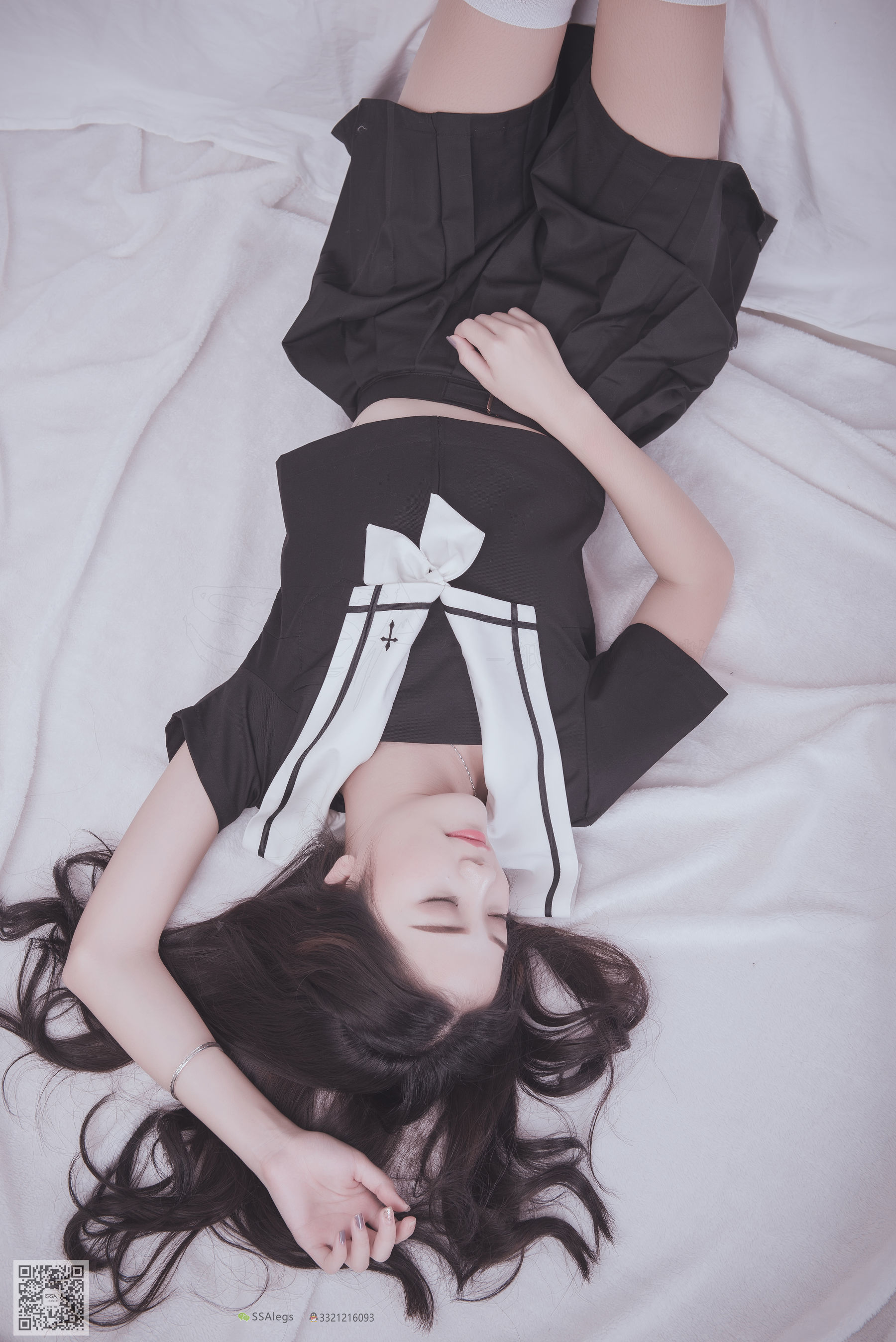 [SSA丝社]超清写真 No.028 青青姐妹 姐妹花的JK情