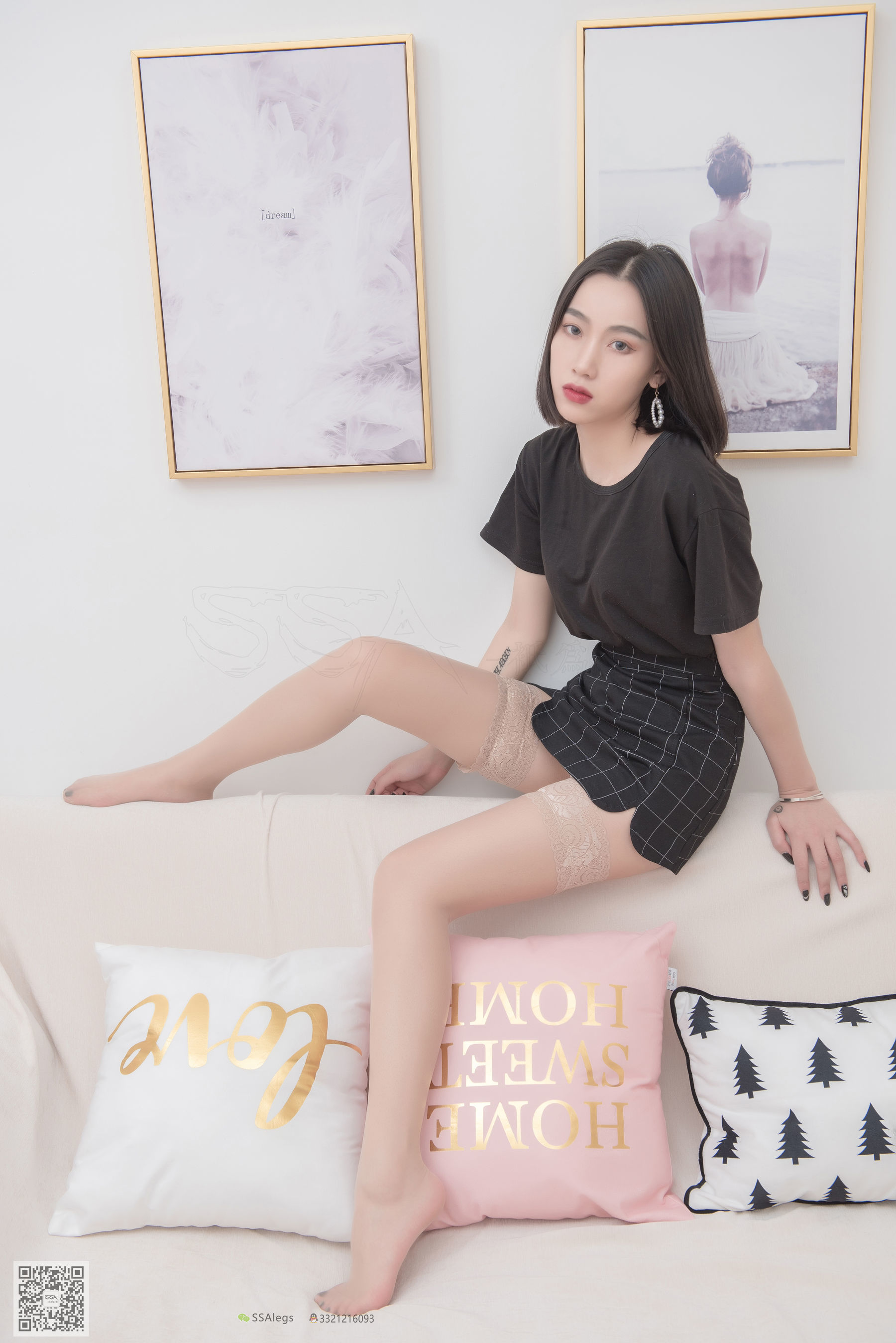 [SSA丝社]超清写真 No.031 大大 邻家美腿的长筒丝袜