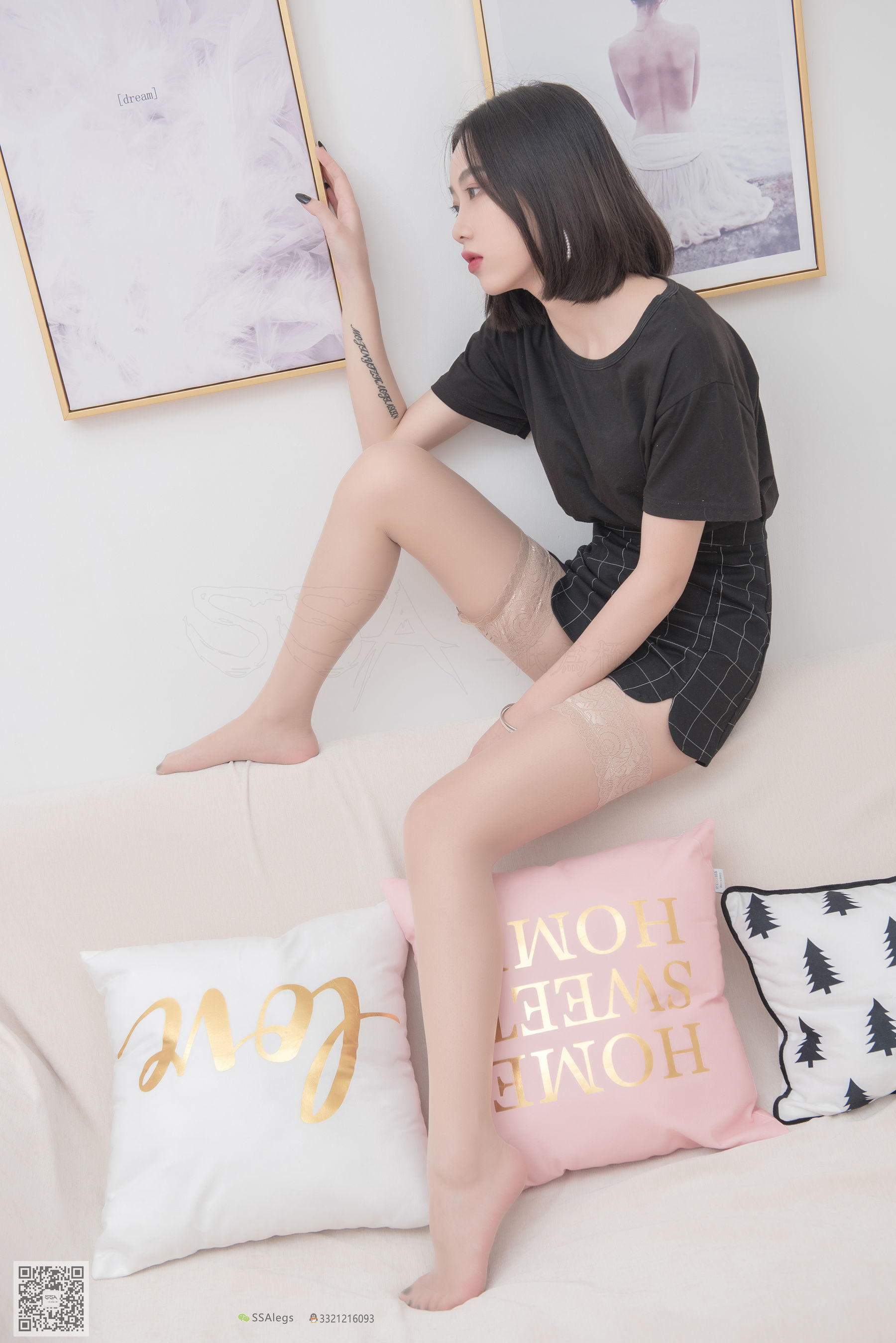 [SSA丝社]超清写真 No.031 大大 邻家美腿的长筒丝袜