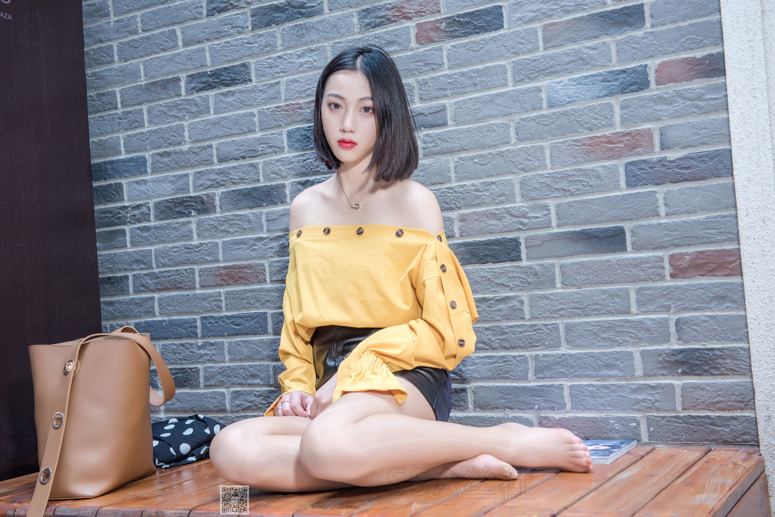 [SSA丝社]超清写真 No.047 大大 油而不腻的街拍