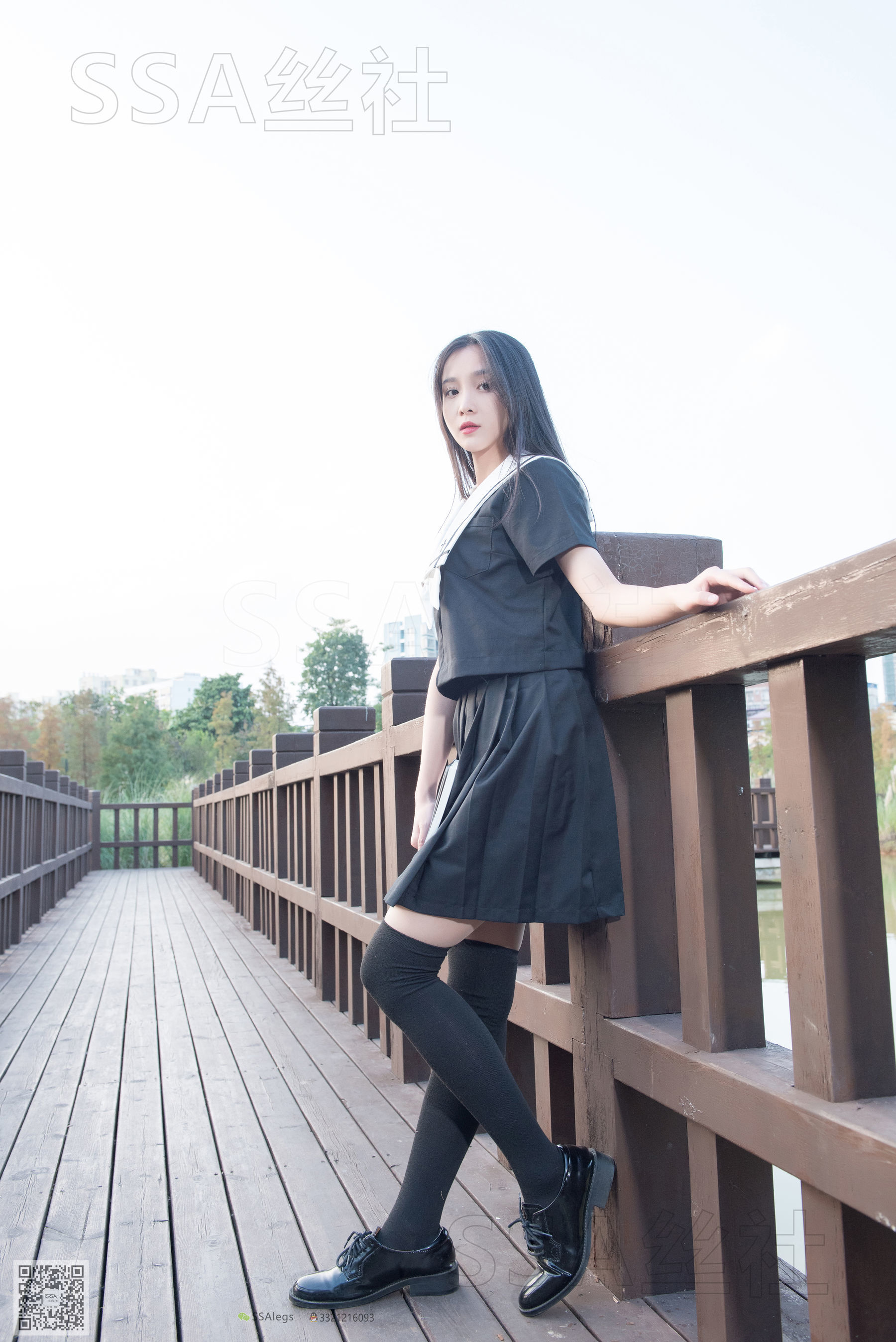 [SSA丝社]超清写真 No.060 丽萍 JK制服