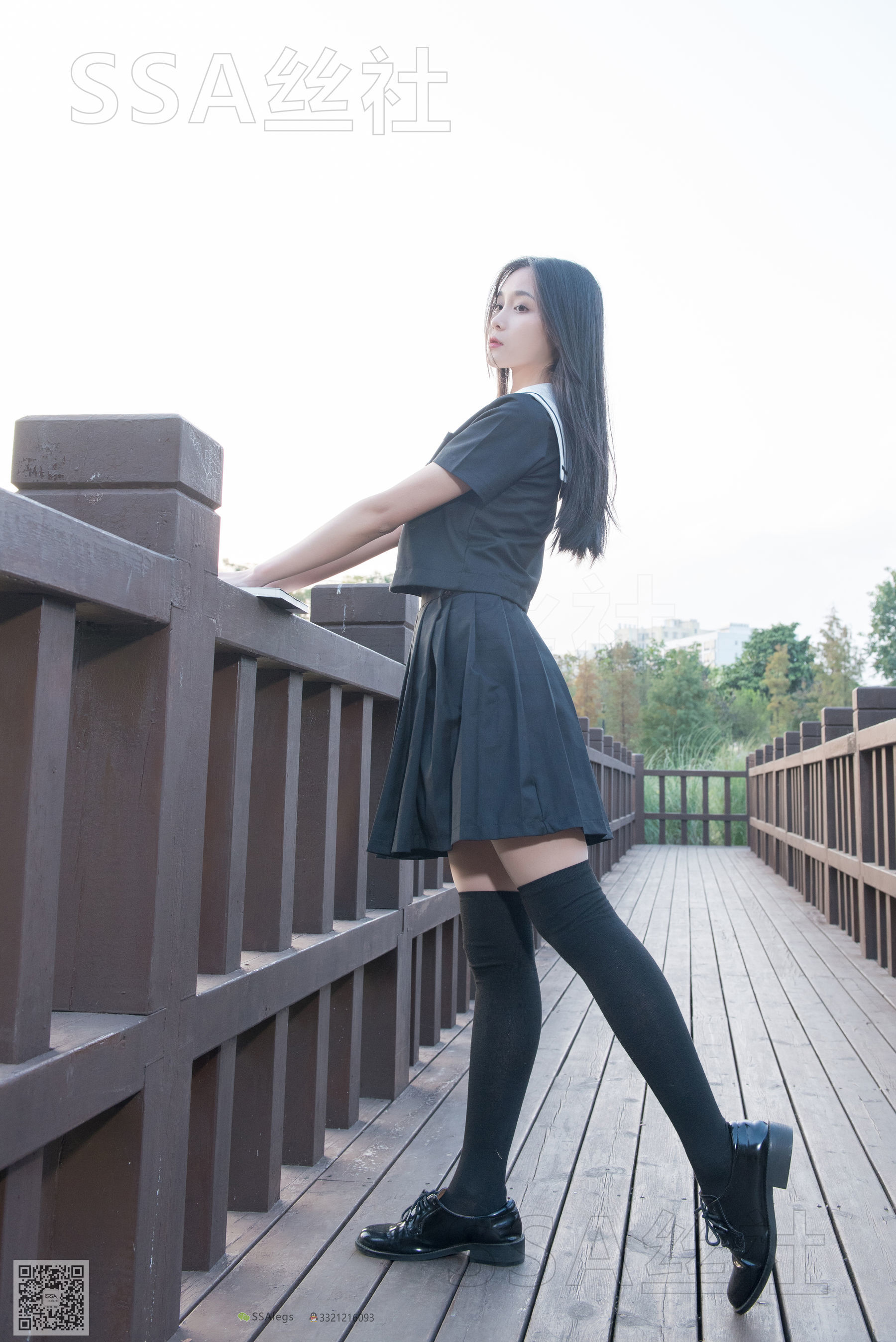 [SSA丝社]超清写真 No.060 丽萍 JK制服