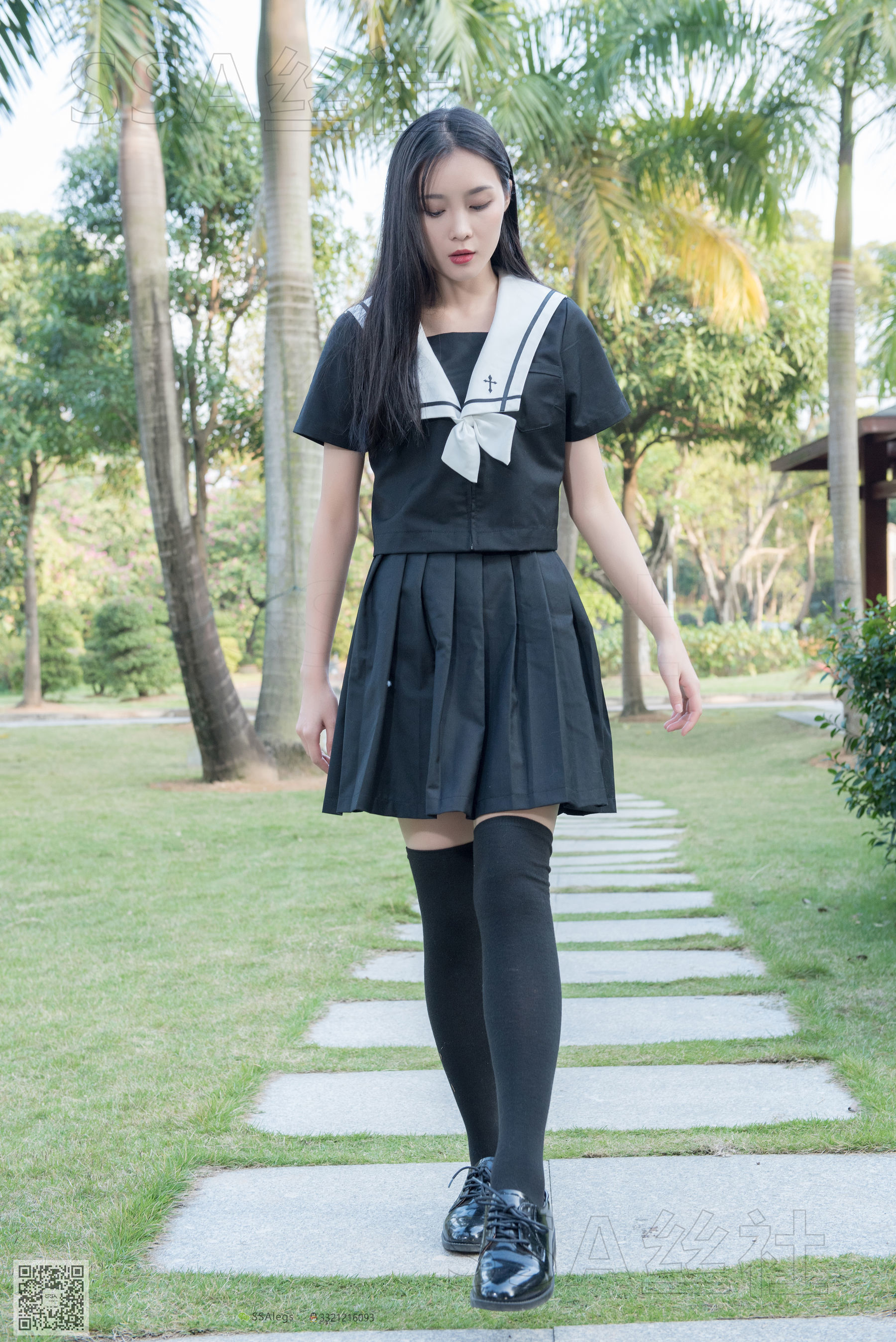 [SSA丝社]超清写真 No.060 丽萍 JK制服