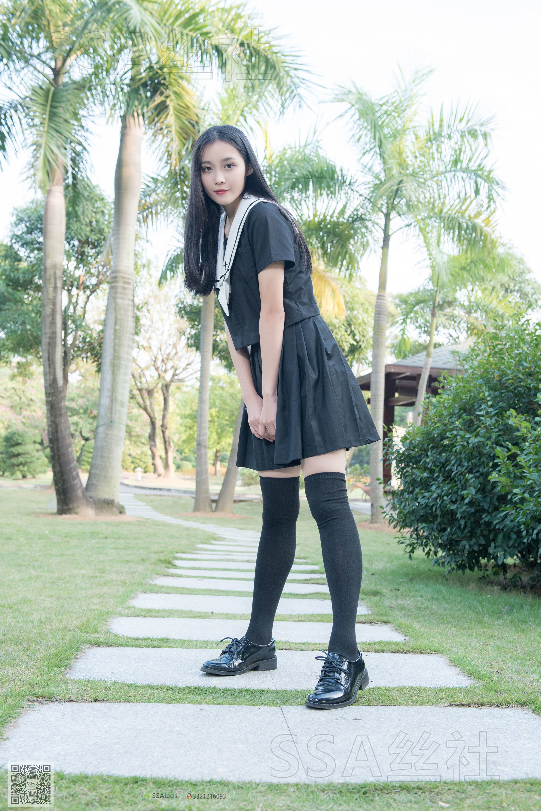 [SSA丝社]超清写真 No.060 丽萍 JK制服
