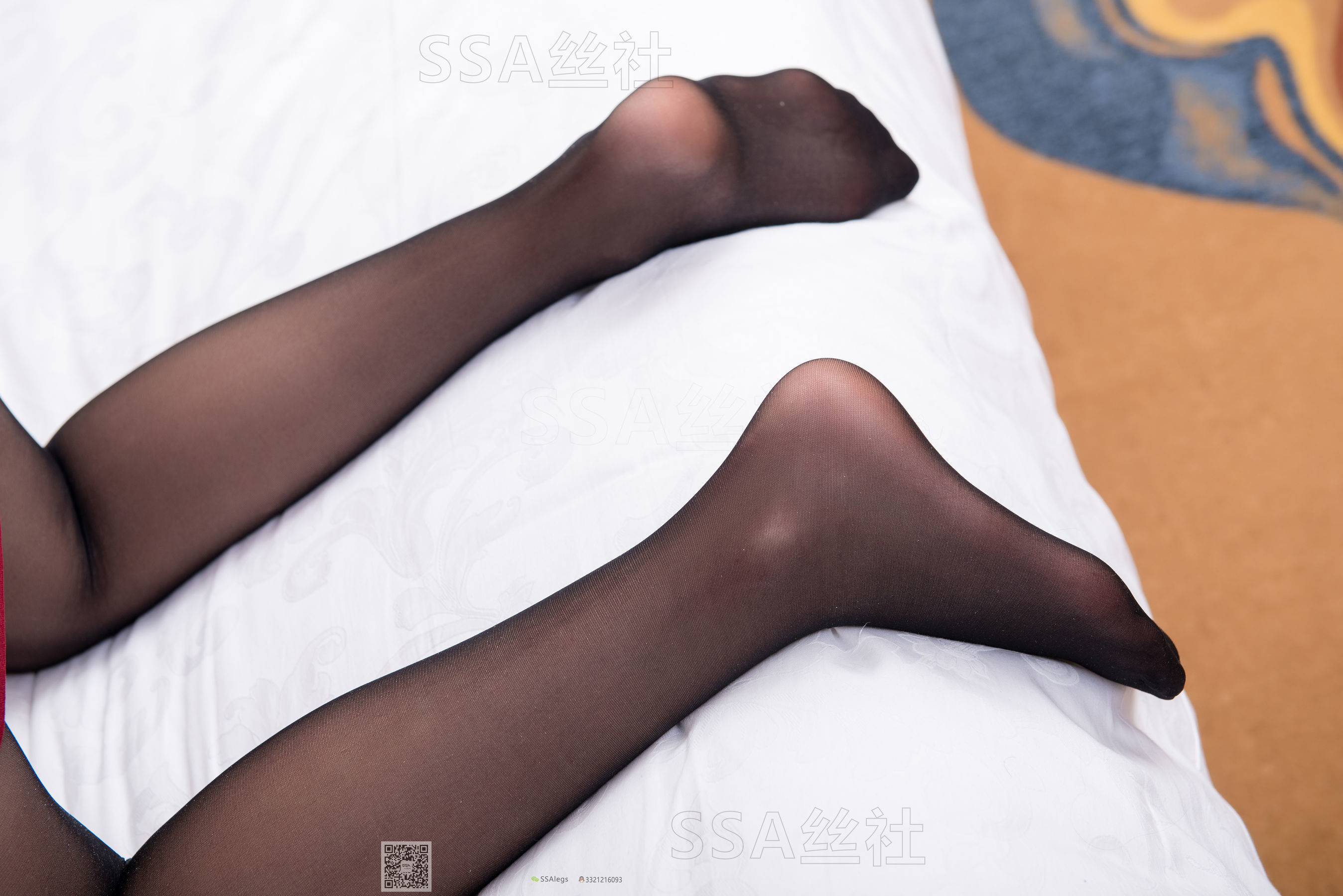 [SSA丝社]超清写真 No.064 西西 酒红性感超短裙
