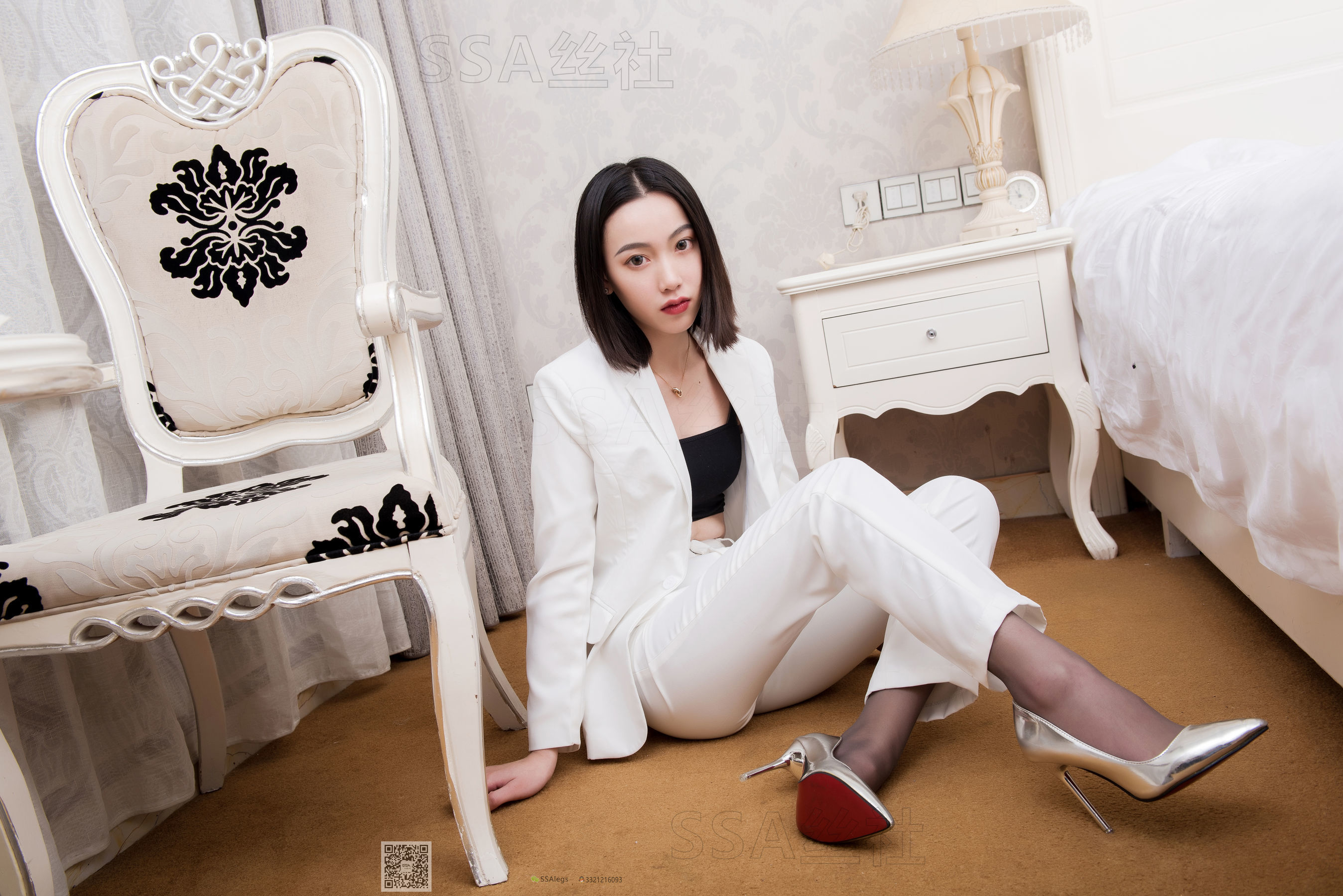 [SSA丝社]超清写真 No.065 大大 白衣西裤