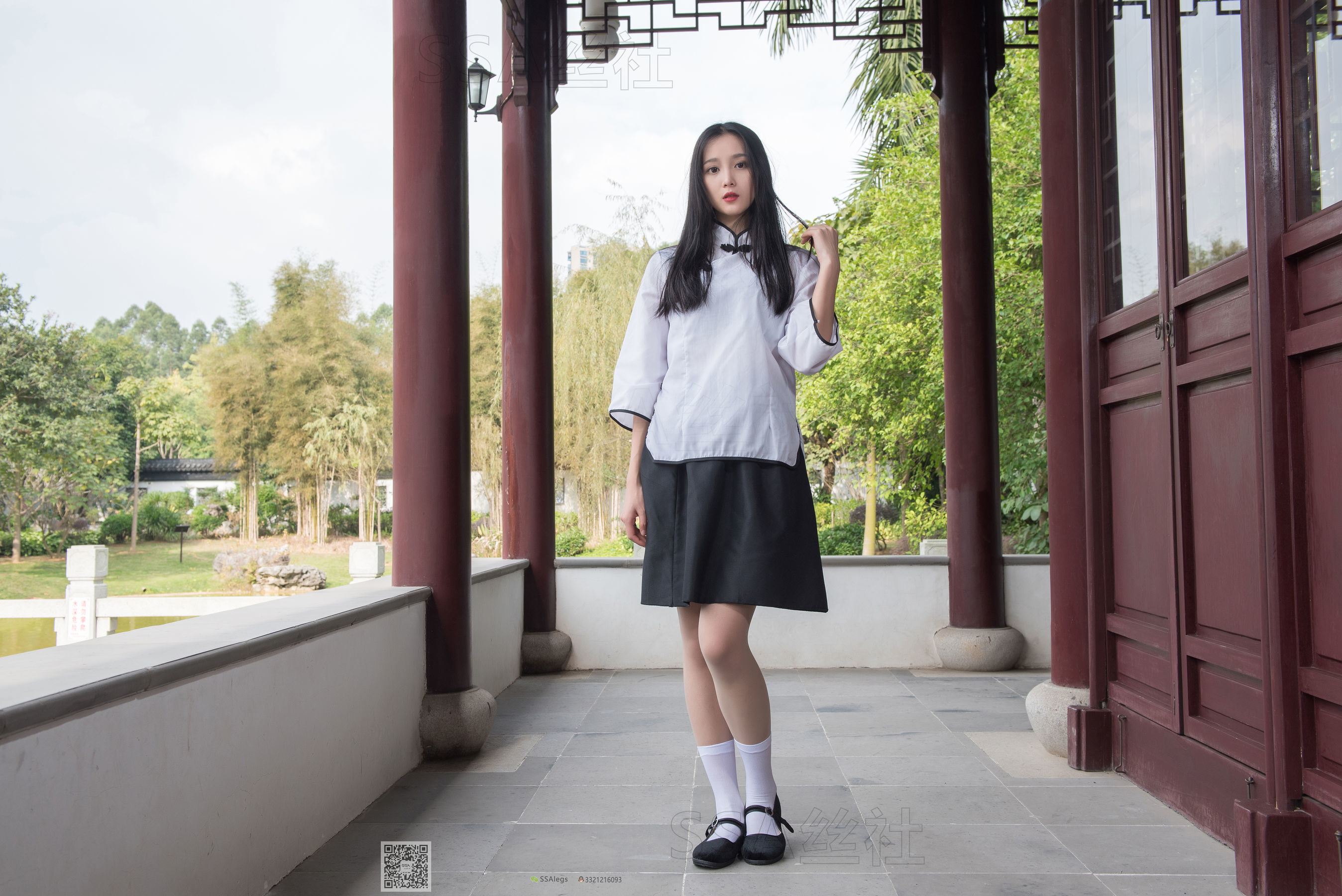 [SSA丝社]超清写真 No.068 丽萍 民国学妹