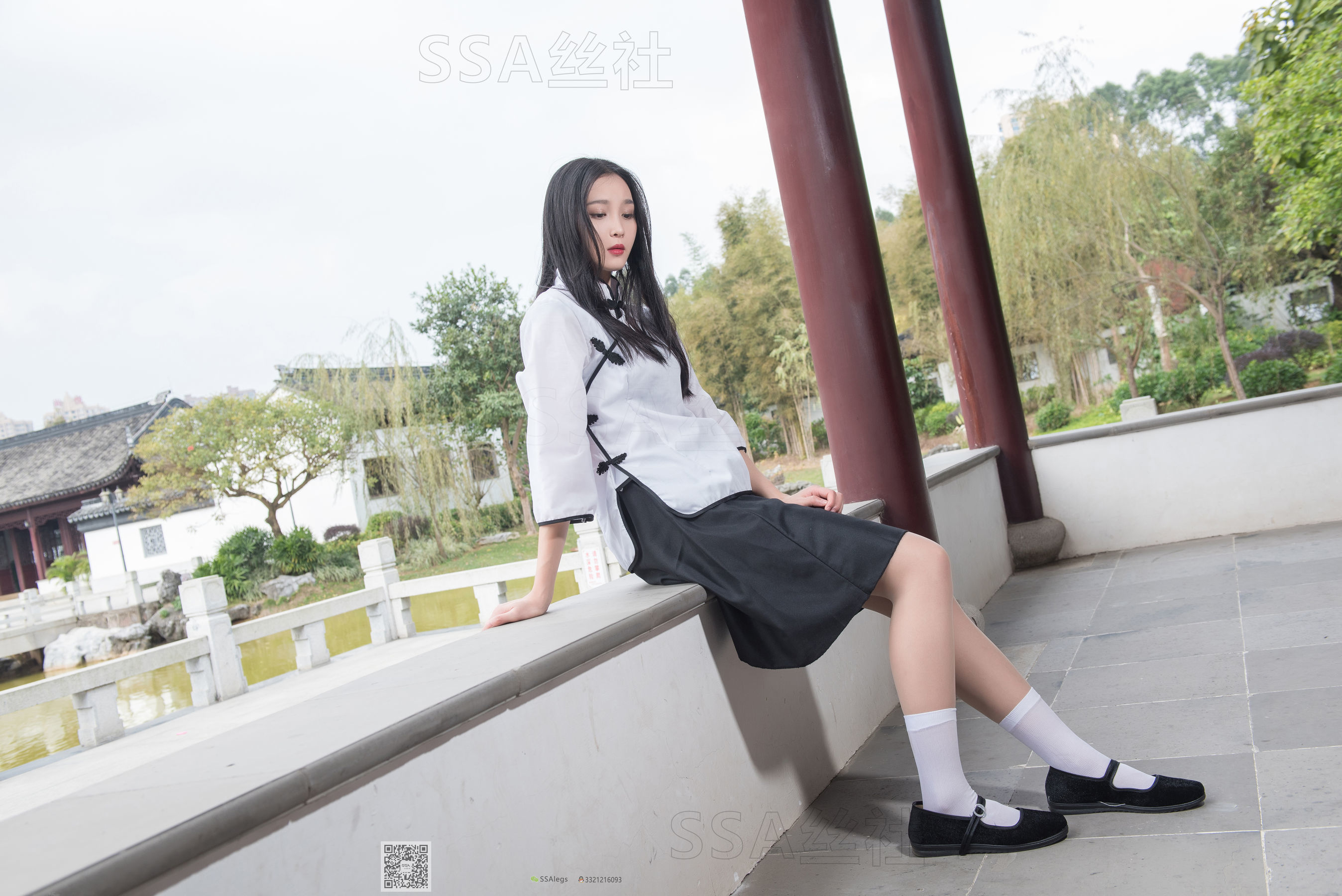 [SSA丝社]超清写真 No.068 丽萍 民国学妹