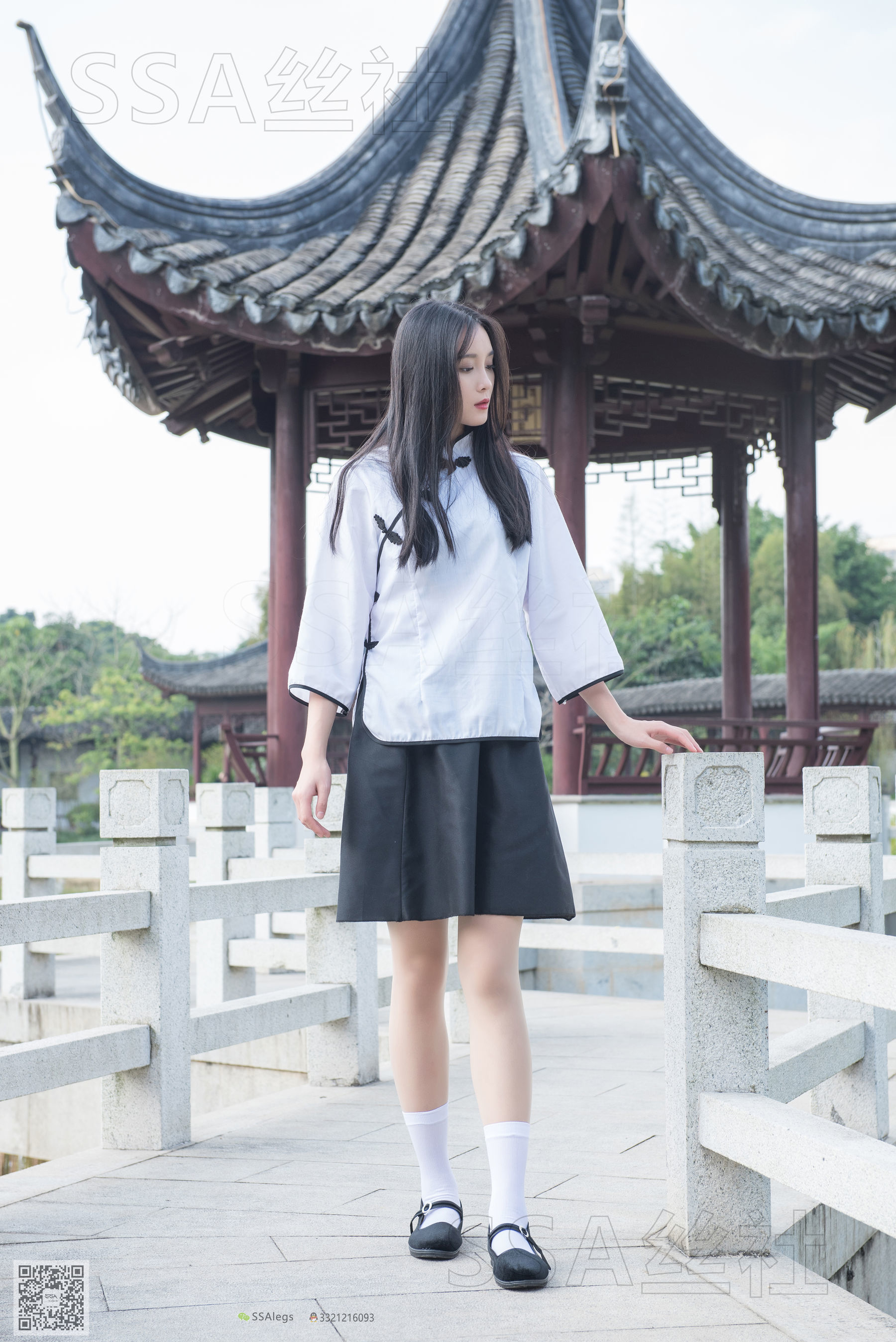 [SSA丝社]超清写真 No.068 丽萍 民国学妹