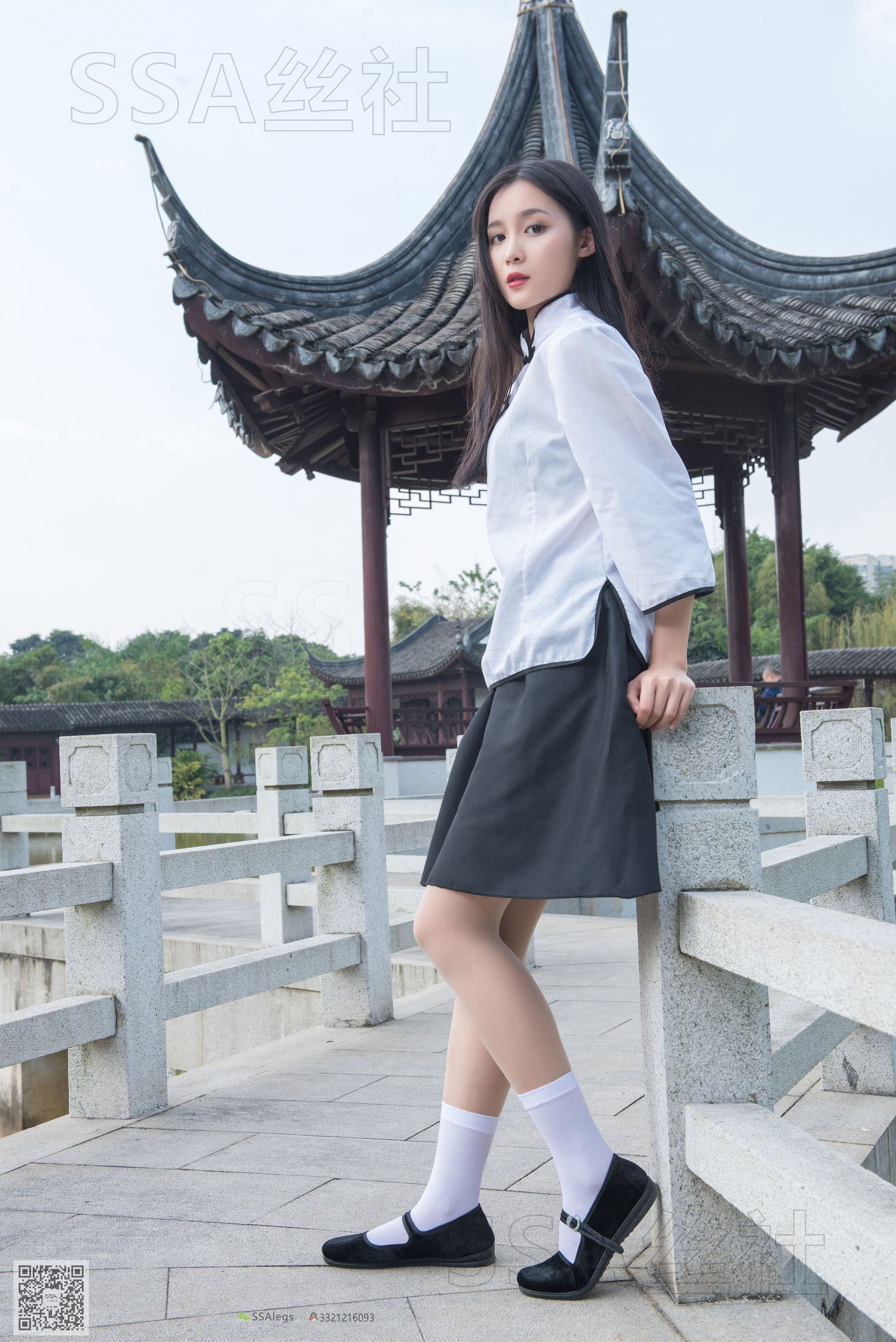 [SSA丝社]超清写真 No.068 丽萍 民国学妹