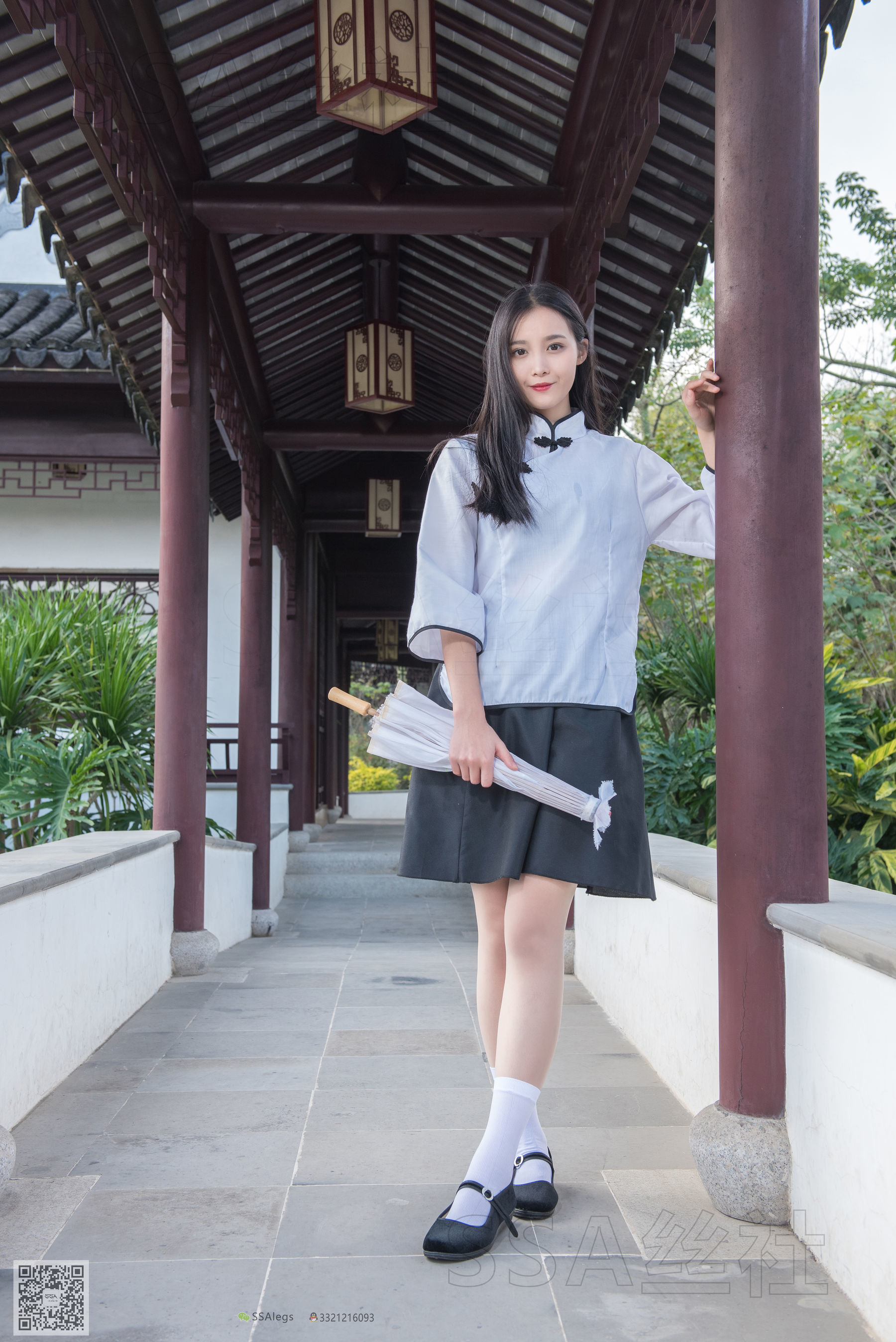 [SSA丝社]超清写真 No.068 丽萍 民国学妹