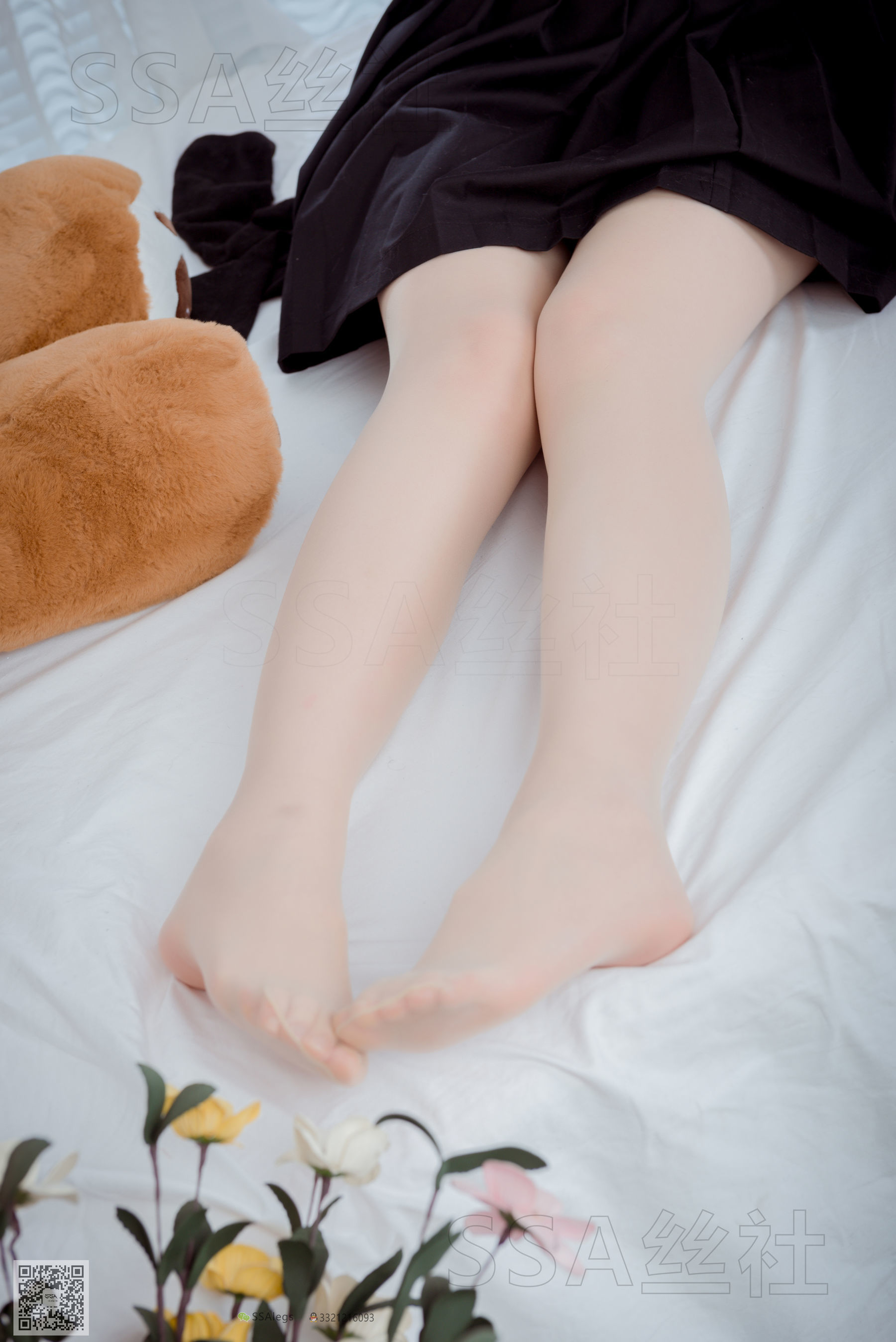 [SSA丝社]超清写真 No.079 雯雯 笑容治愈系小姐姐jk制服