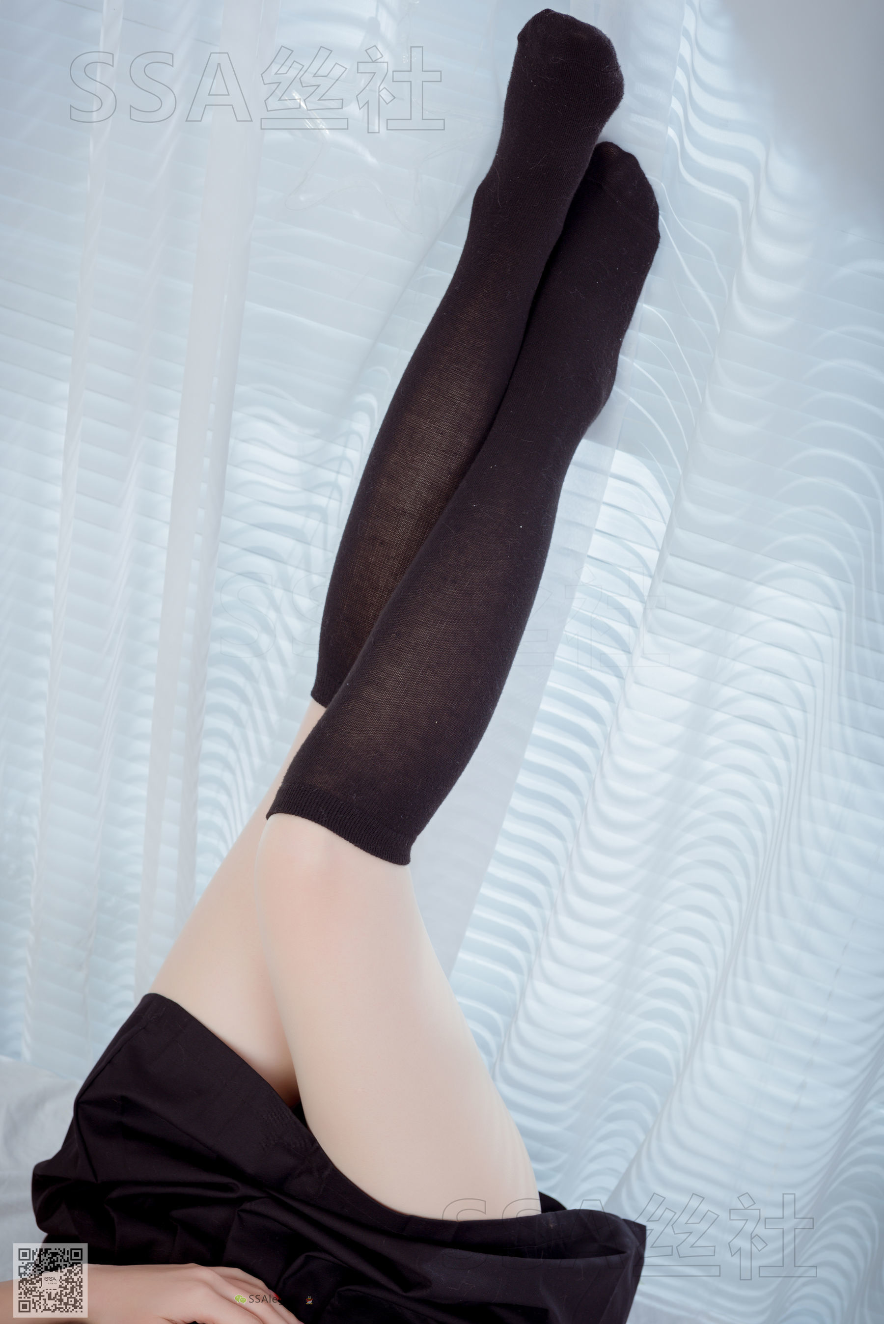 [SSA丝社]超清写真 No.079 雯雯 笑容治愈系小姐姐jk制服