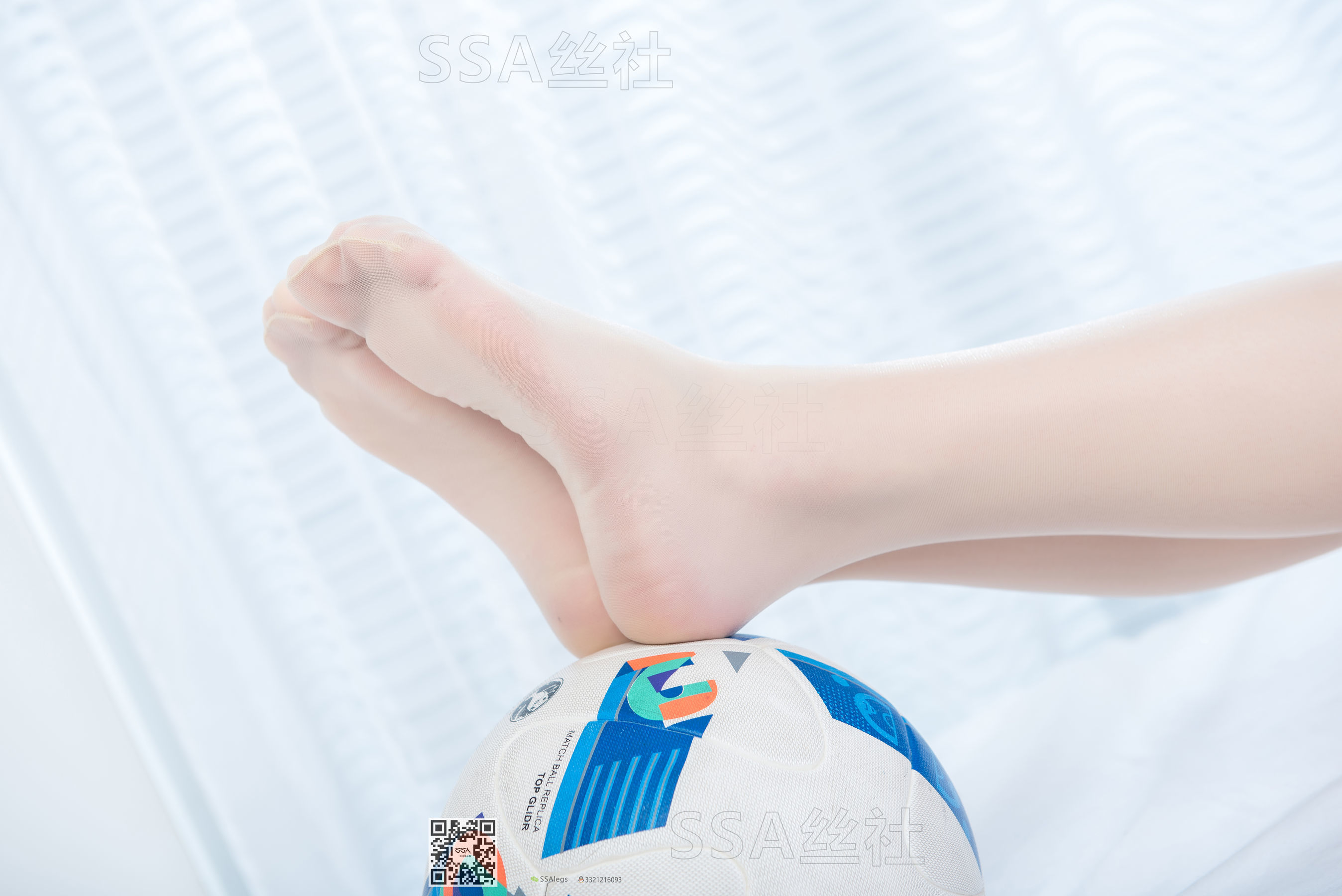 [SSA丝社]超清写真 No.086 大大 白色足球宝贝