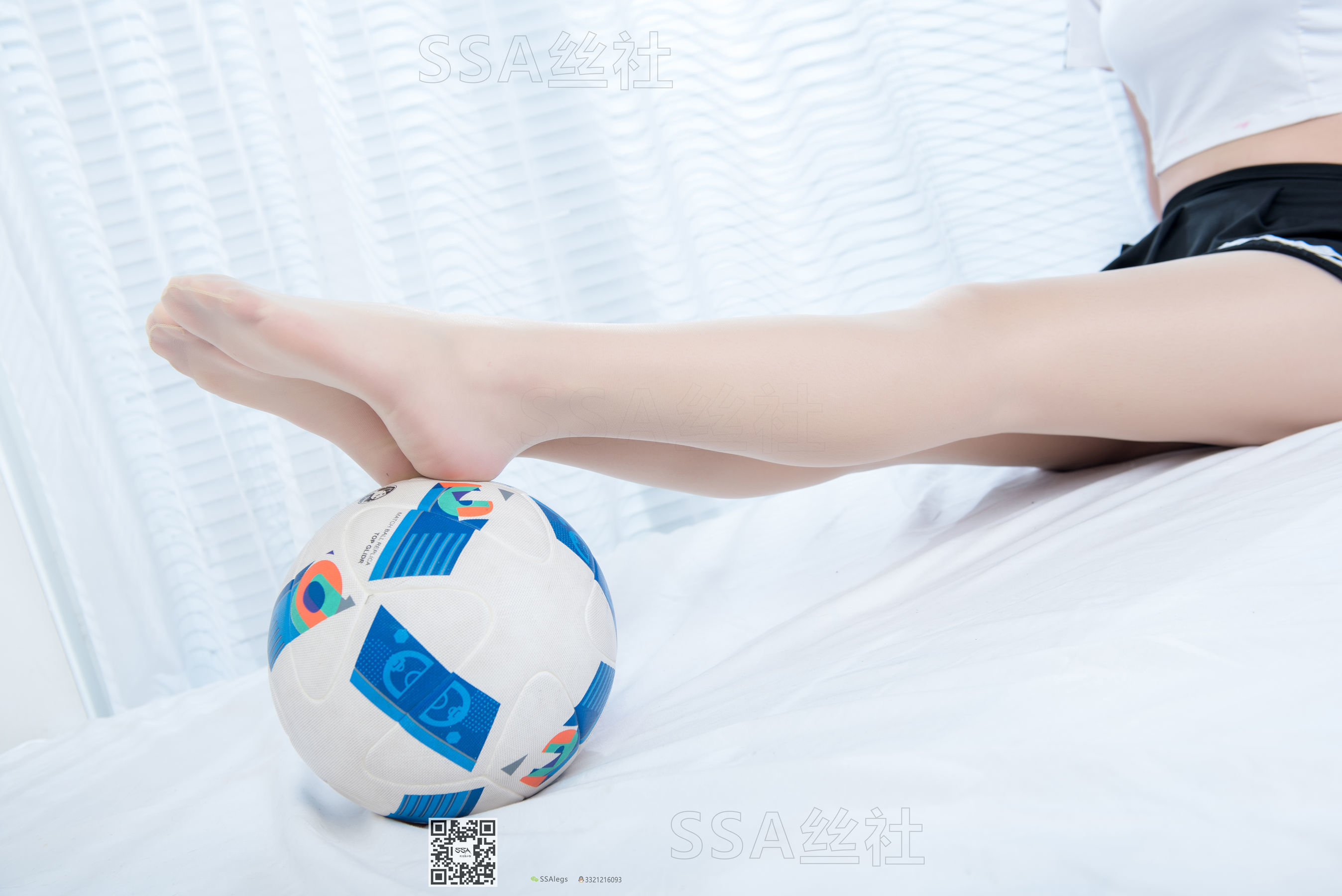 [SSA丝社]超清写真 No.086 大大 白色足球宝贝