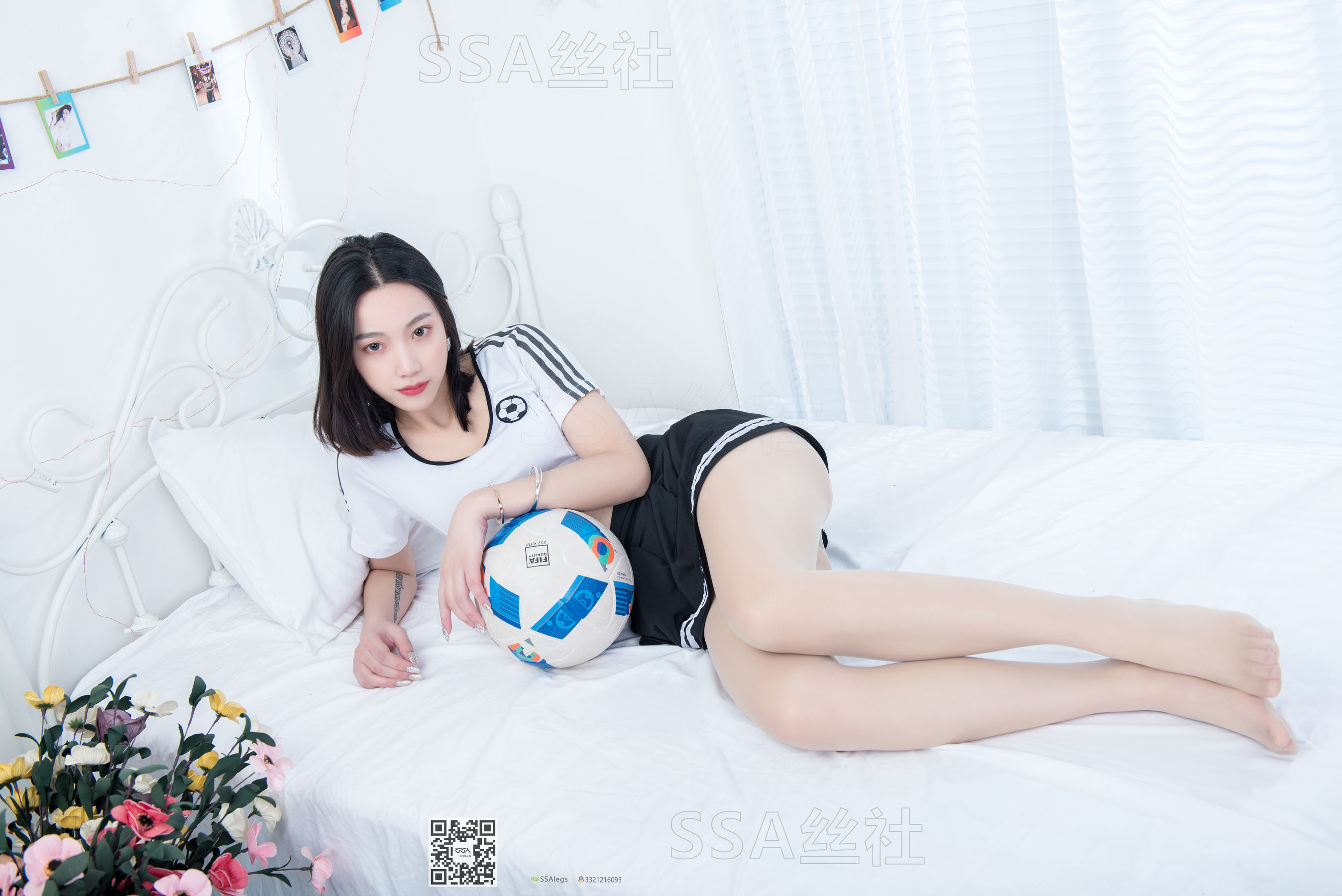 [SSA丝社]超清写真 No.086 大大 白色足球宝贝