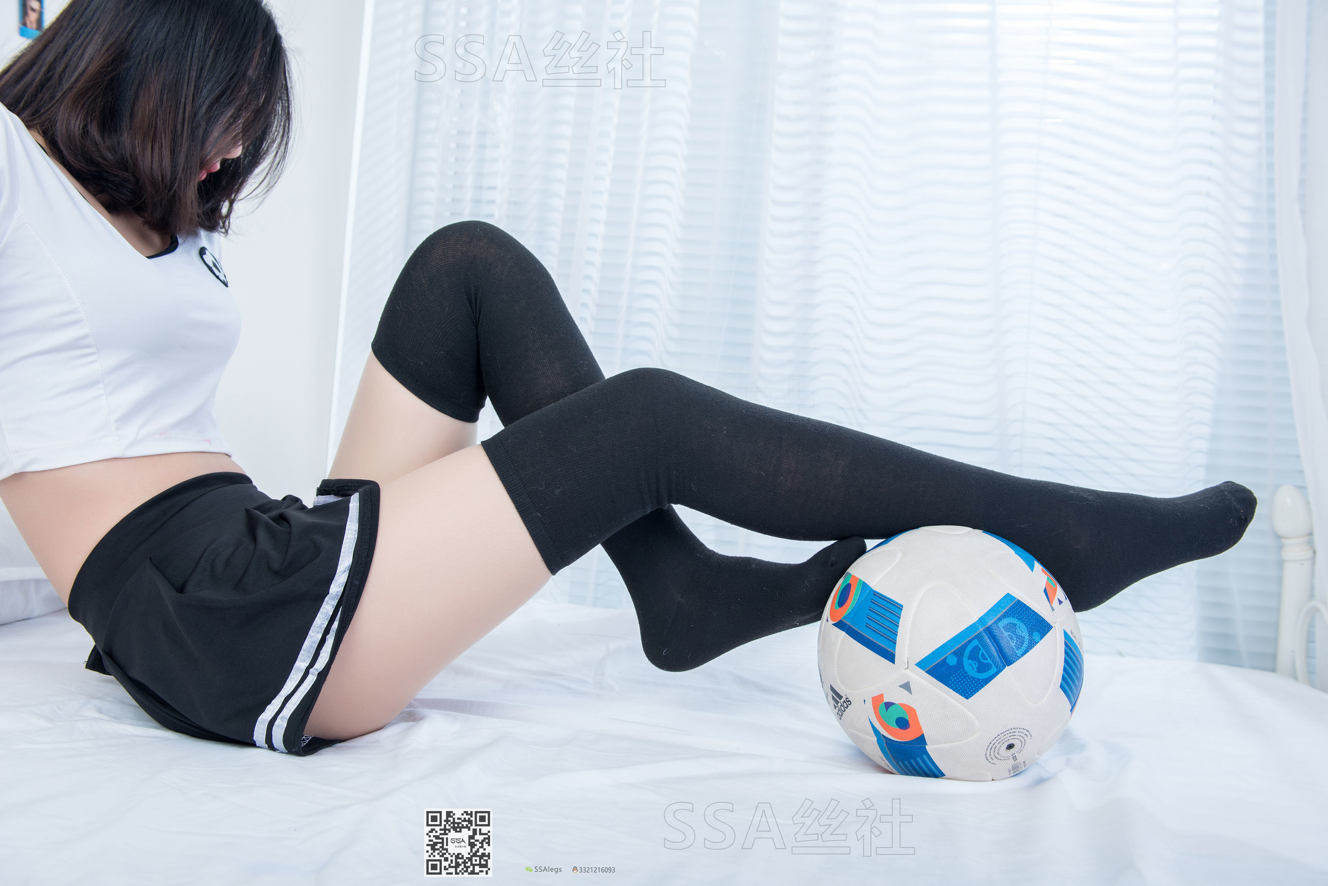 [SSA丝社]超清写真 No.086 大大 白色足球宝贝