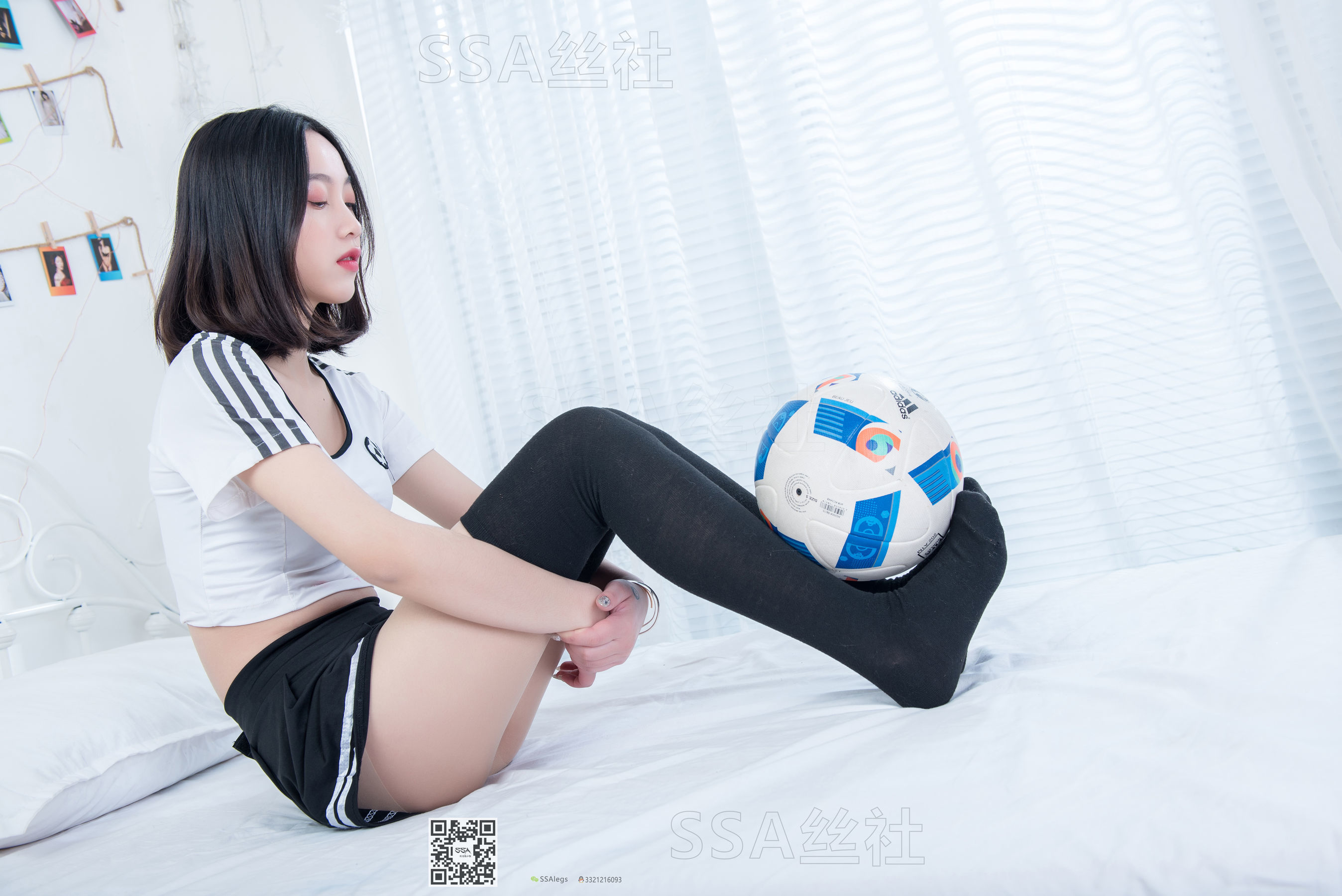 [SSA丝社]超清写真 No.086 大大 白色足球宝贝
