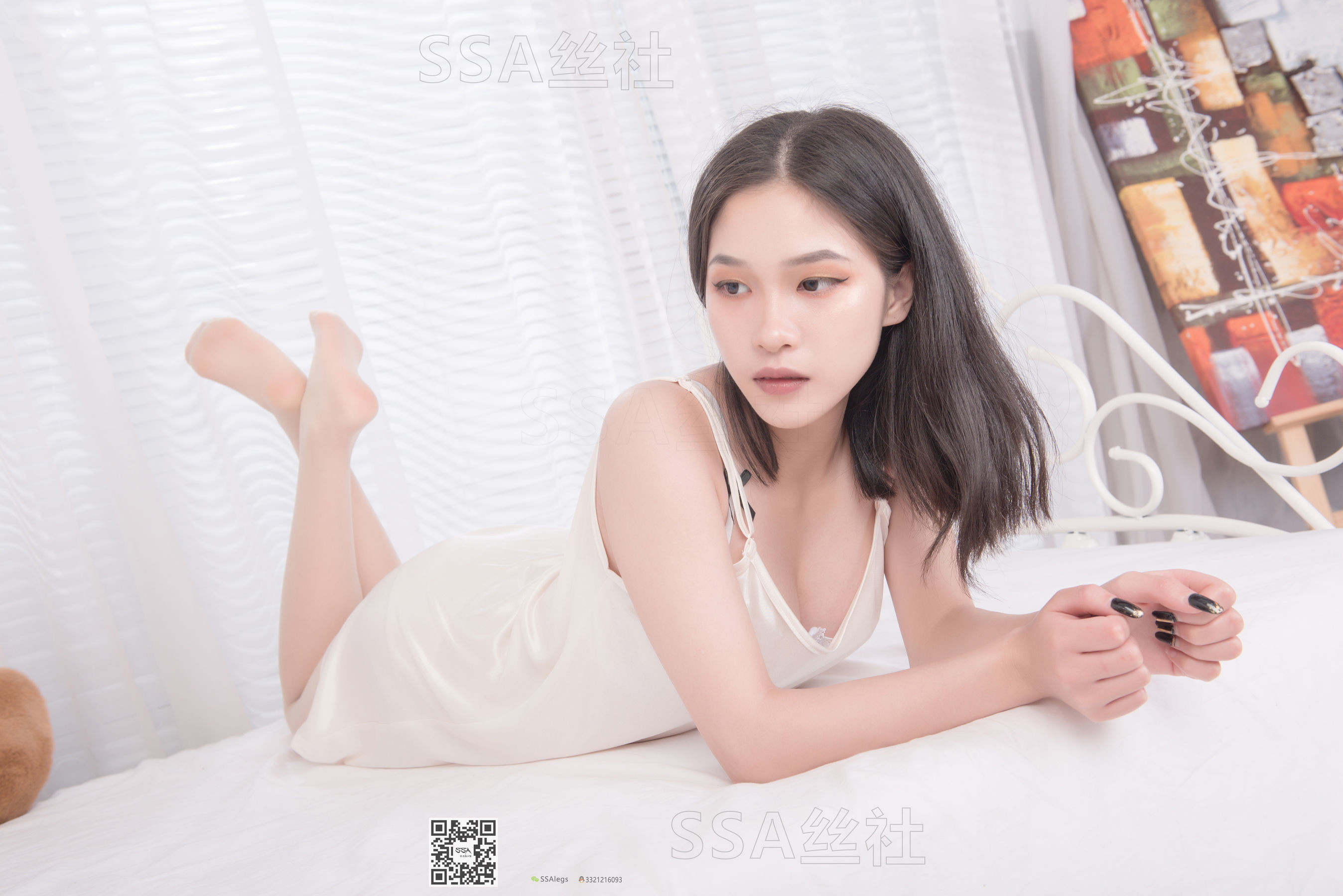 [SSA丝社]超清写真 No.091 小丝妹佳佳 睡衣私房