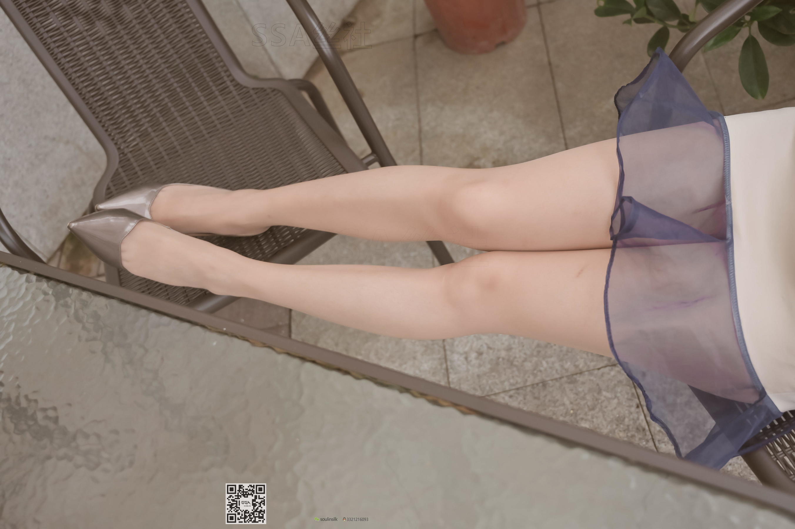 [SSA丝社]超清写真 No.099 雪梨 街拍短裙丝袜