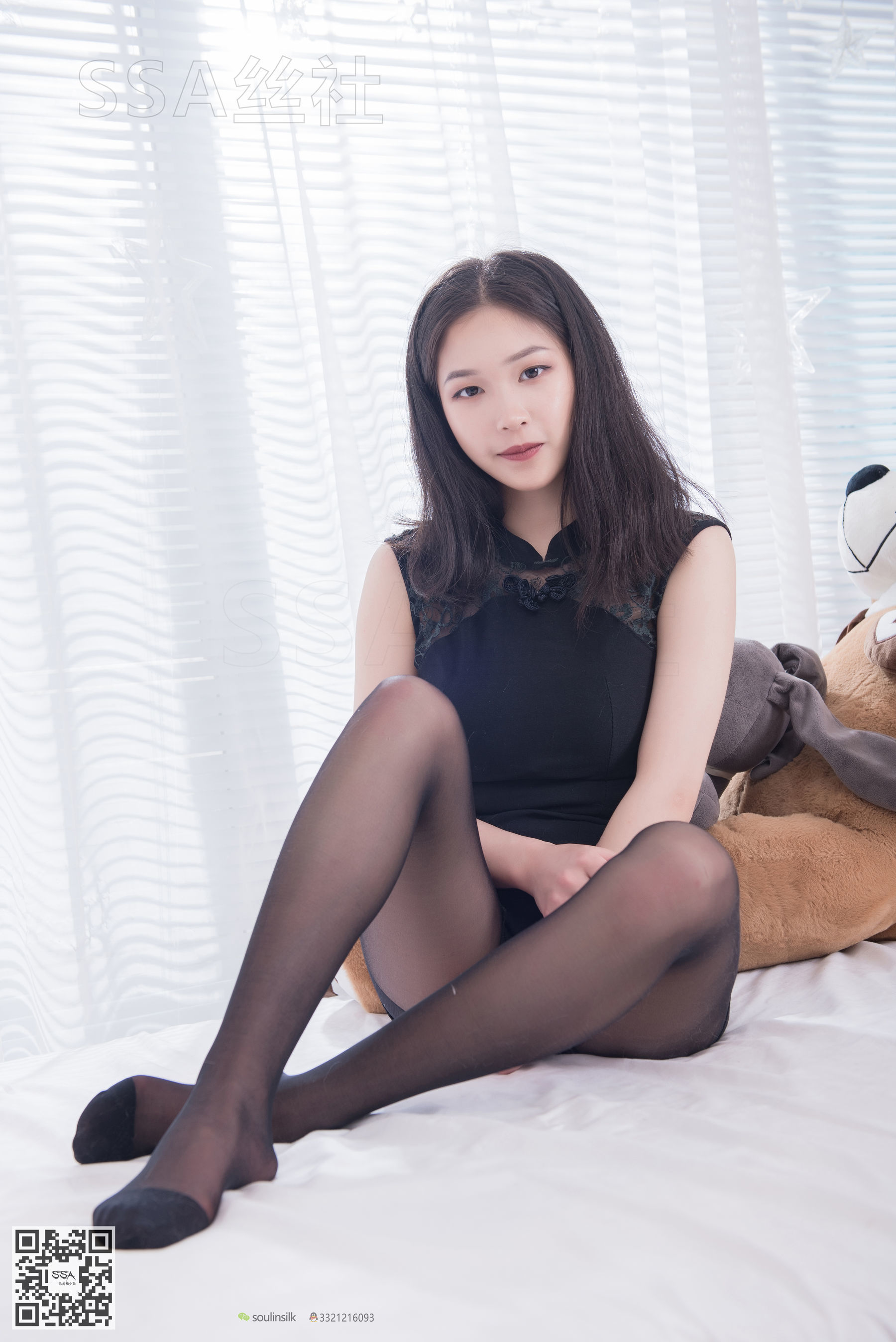 [SSA丝社]超清写真 No.101 腿模佳佳 短旗袍性感特写