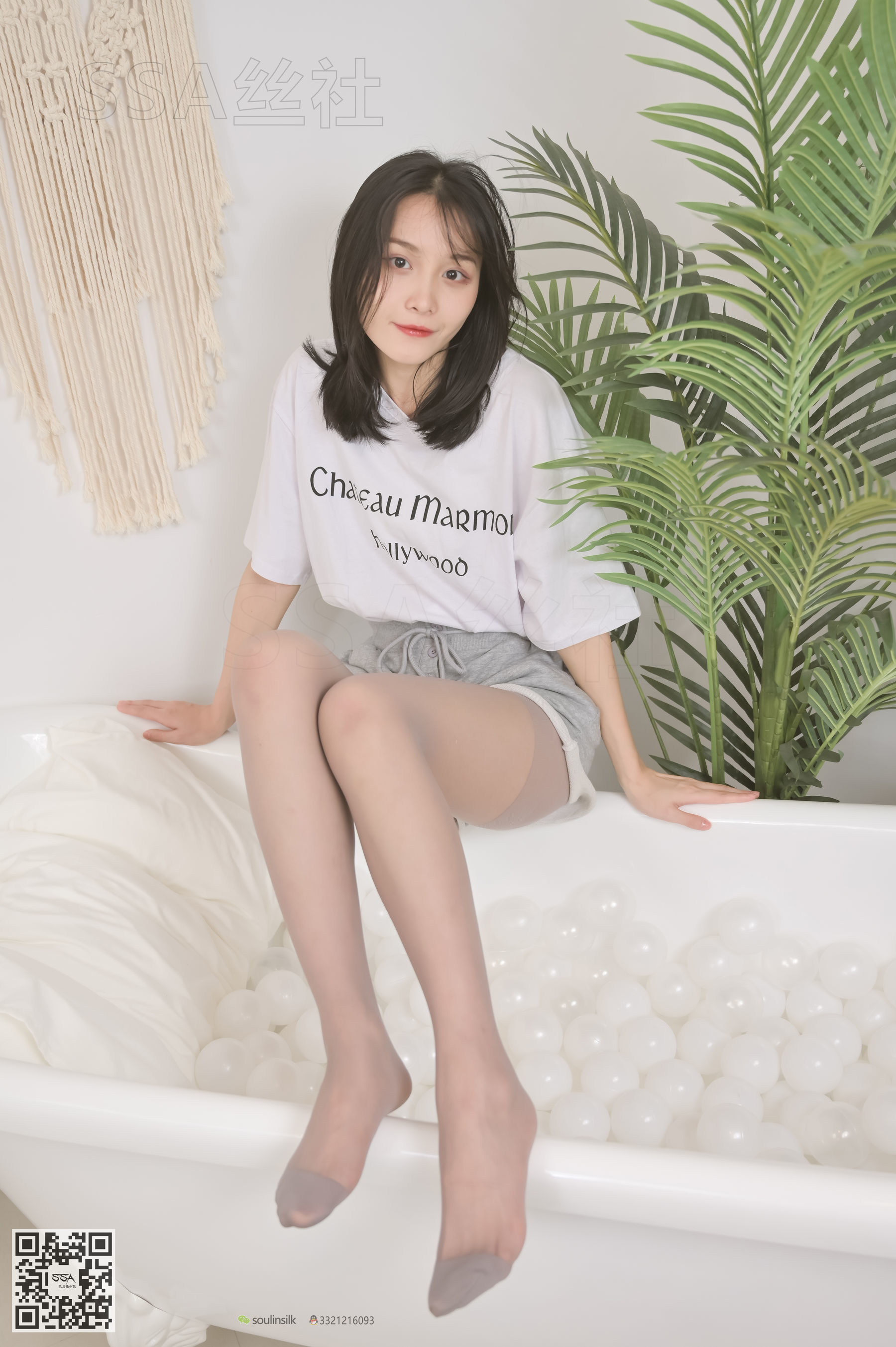[SSA丝社]超清写真 No.103 腿模君君 每个角度都有不一样的她