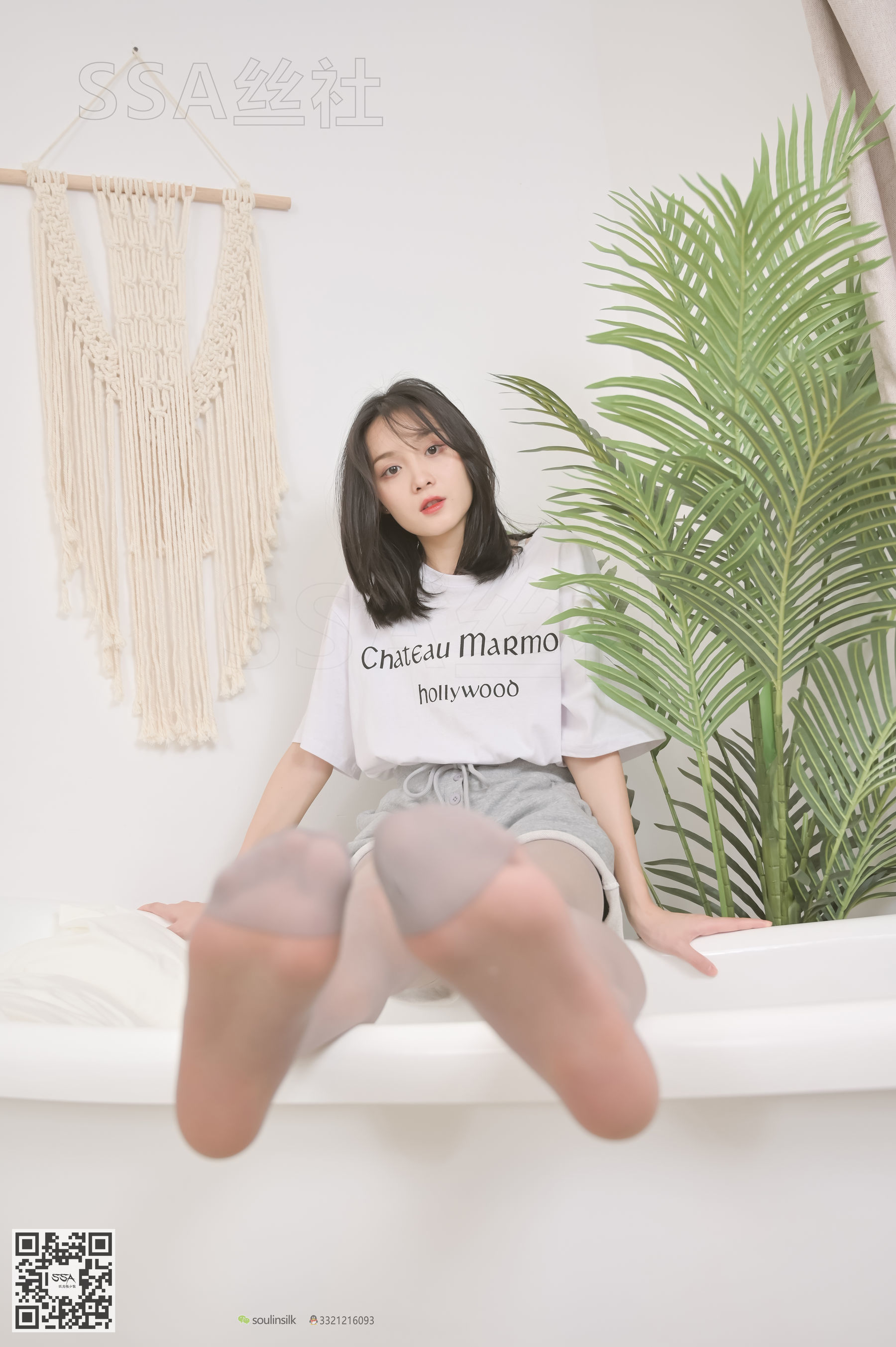 [SSA丝社]超清写真 No.103 腿模君君 每个角度都有不一样的她