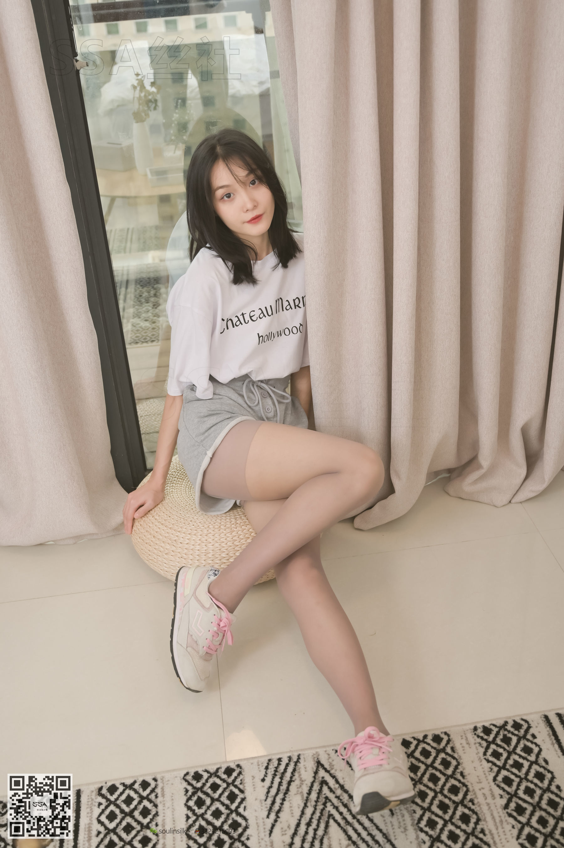 [SSA丝社]超清写真 No.103 腿模君君 每个角度都有不一样的她
