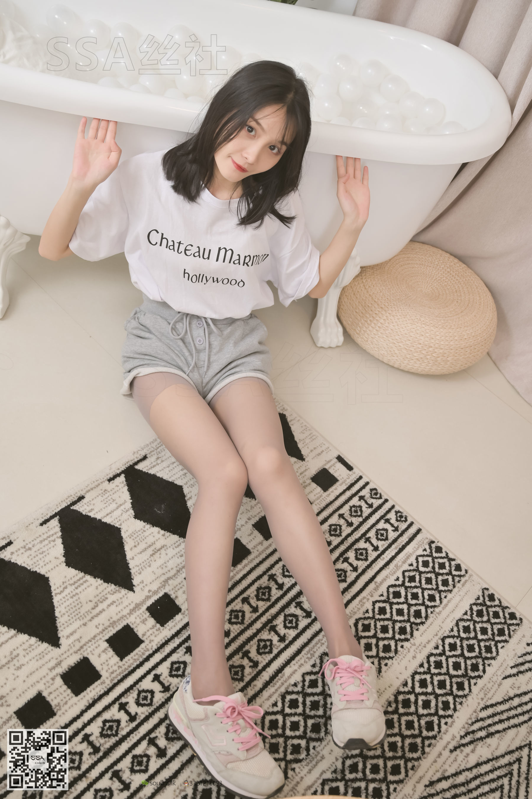 [SSA丝社]超清写真 No.103 腿模君君 每个角度都有不一样的她