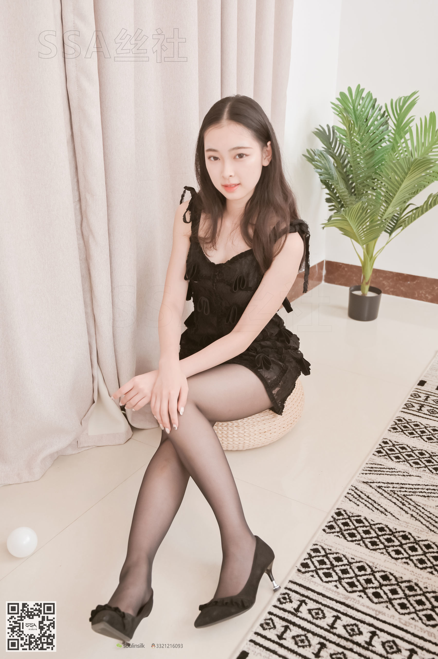 [SSA丝社]超清写真 No.104 腿模文娟 花样少女的短裙