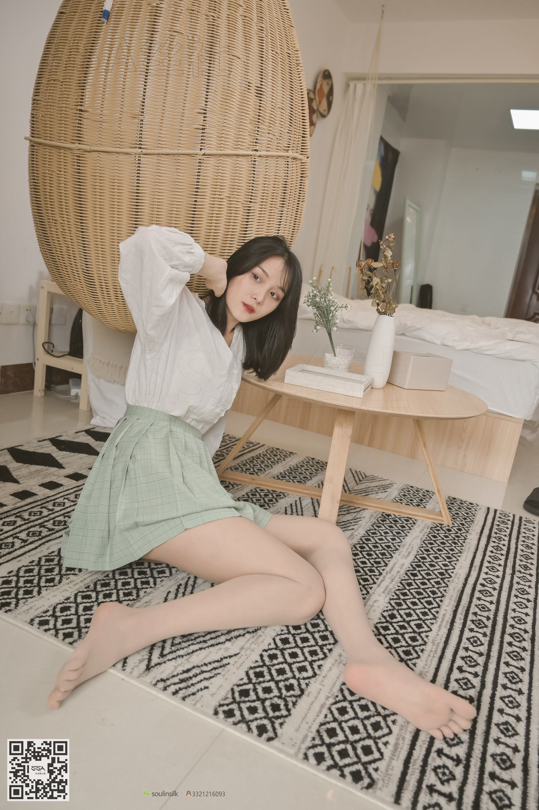 [SSA丝社]超清写真 No.106 丽萍 颠覆你的审美―五指丝袜